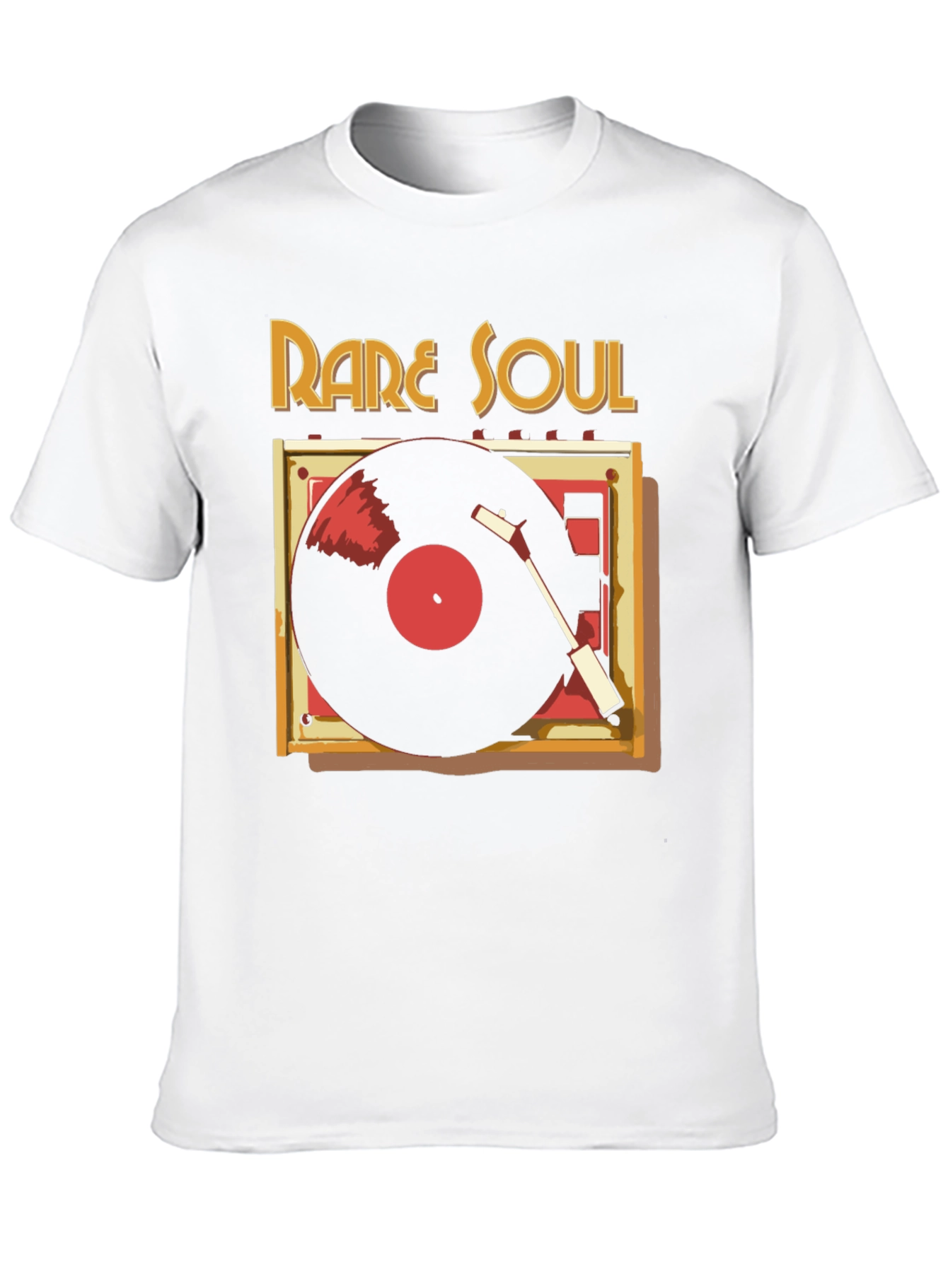 Rare Soul Vinyl Record Graphic T-Shirt