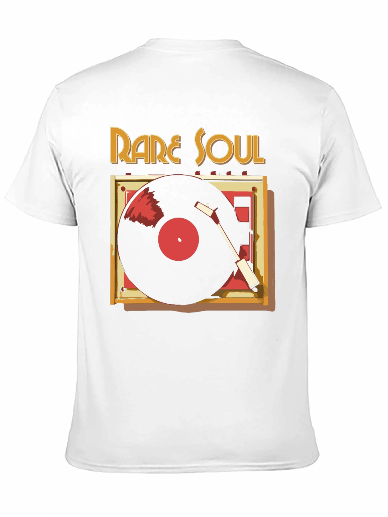 Rare Soul Vinyl Record Graphic T-Shirt