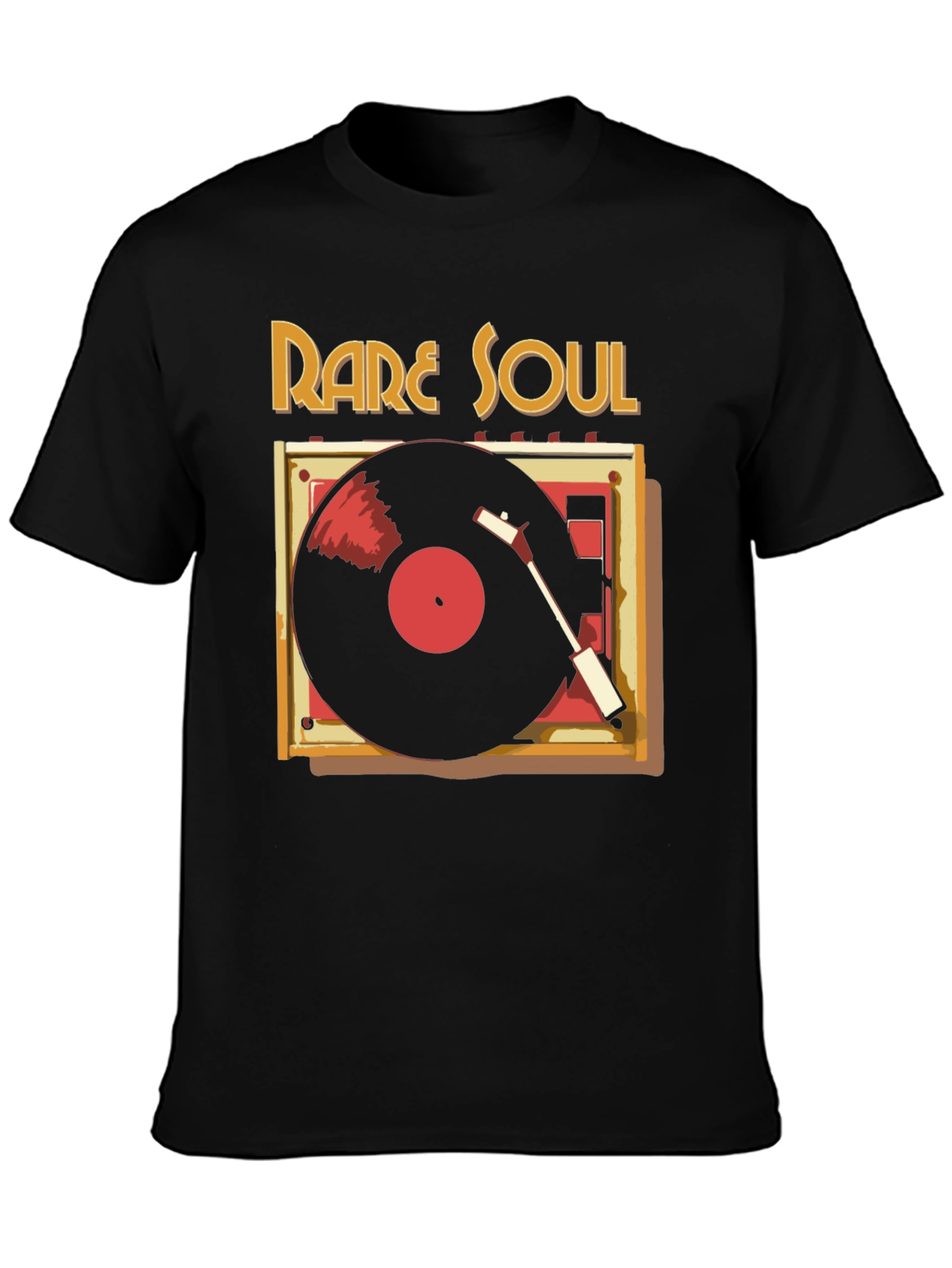 Rare Soul Vinyl Record Graphic T-Shirt