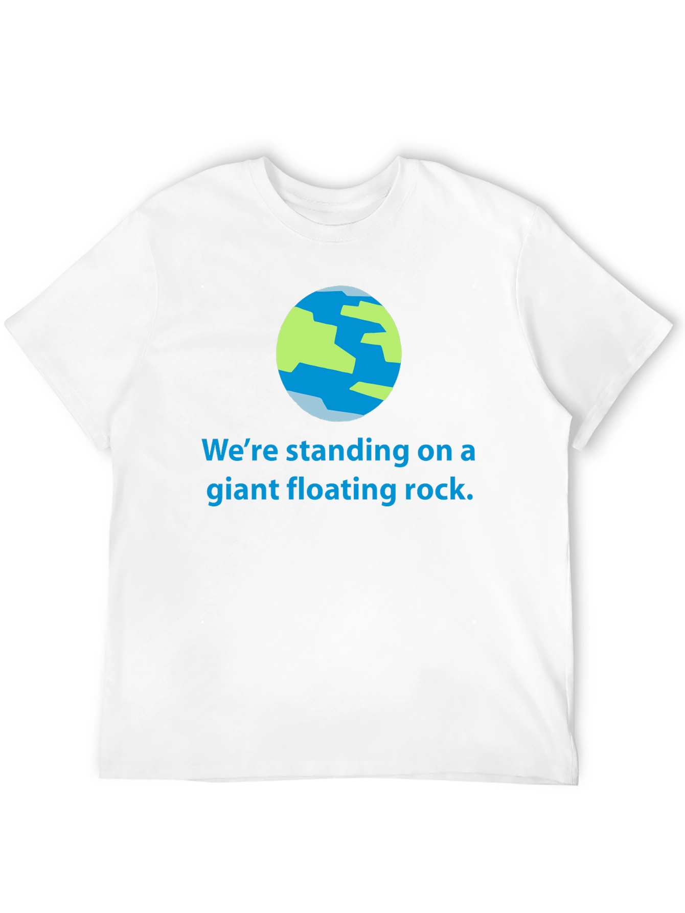 Giant Floating Rock T-Shirt - Earth Graphic Tee