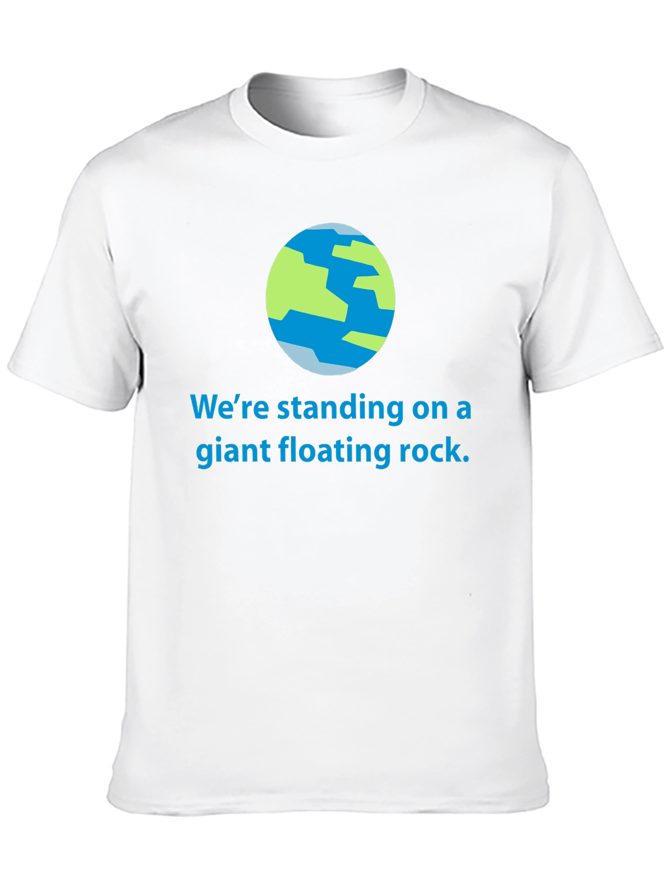 Giant Floating Rock T-Shirt - Earth Graphic Tee