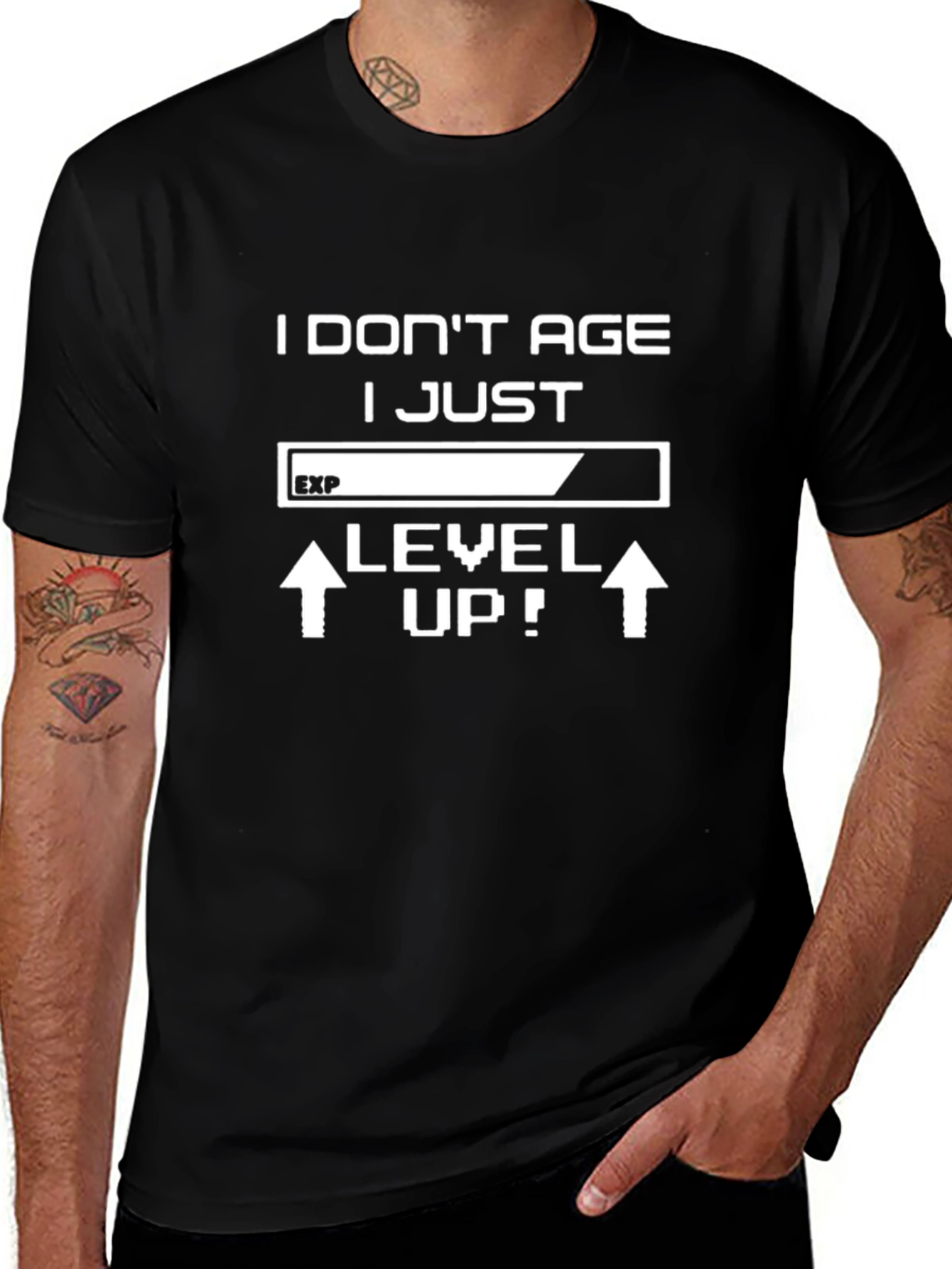 Level Up Funny Gamer T-Shirt