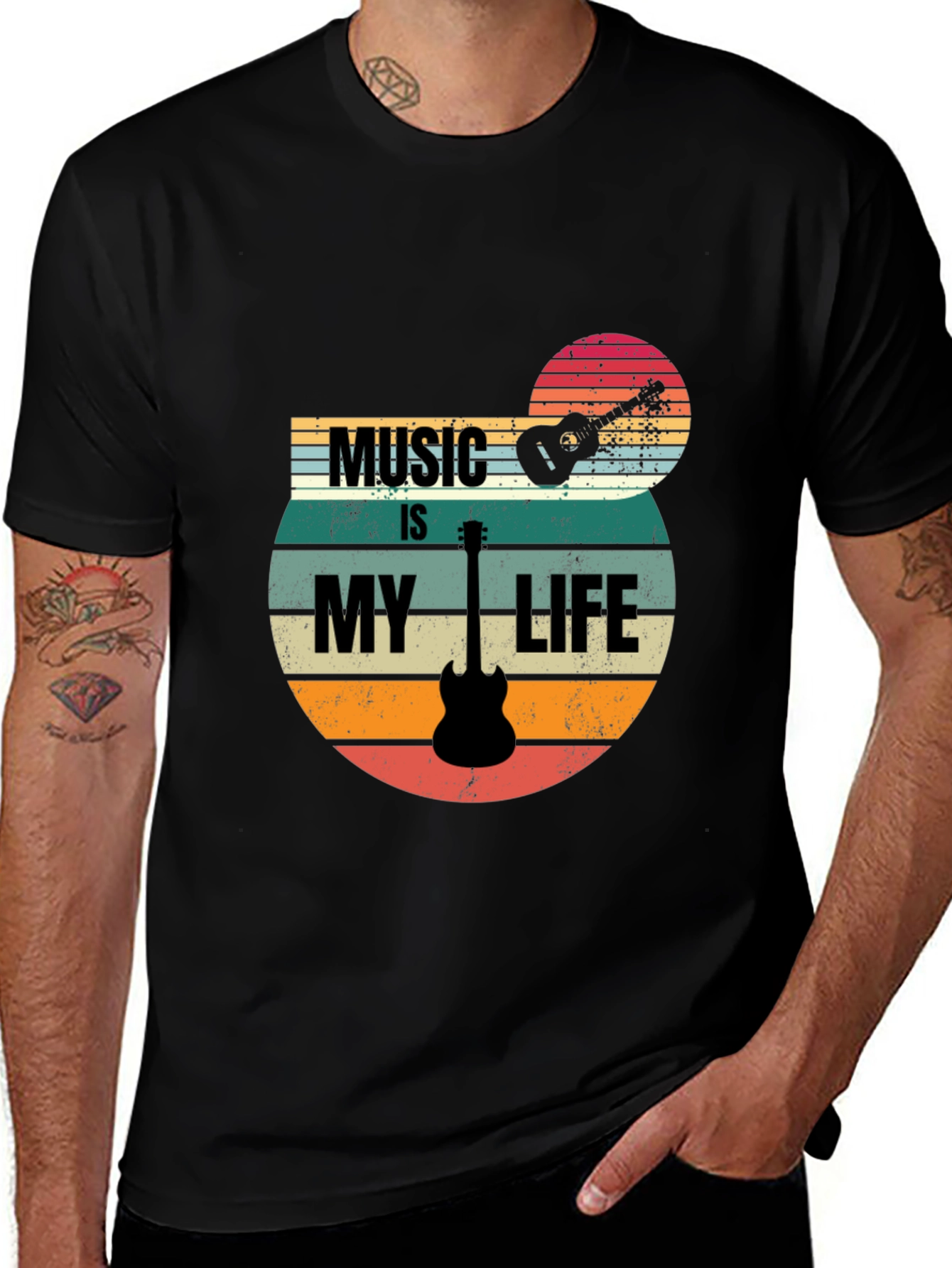 Music is My Life Graphic Tee