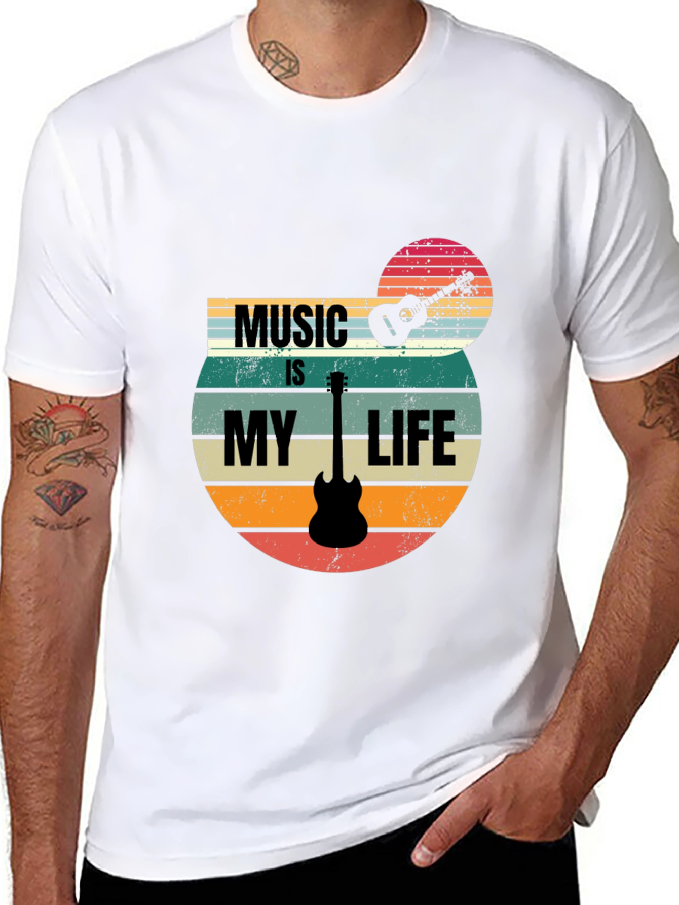 Music is My Life Graphic Tee