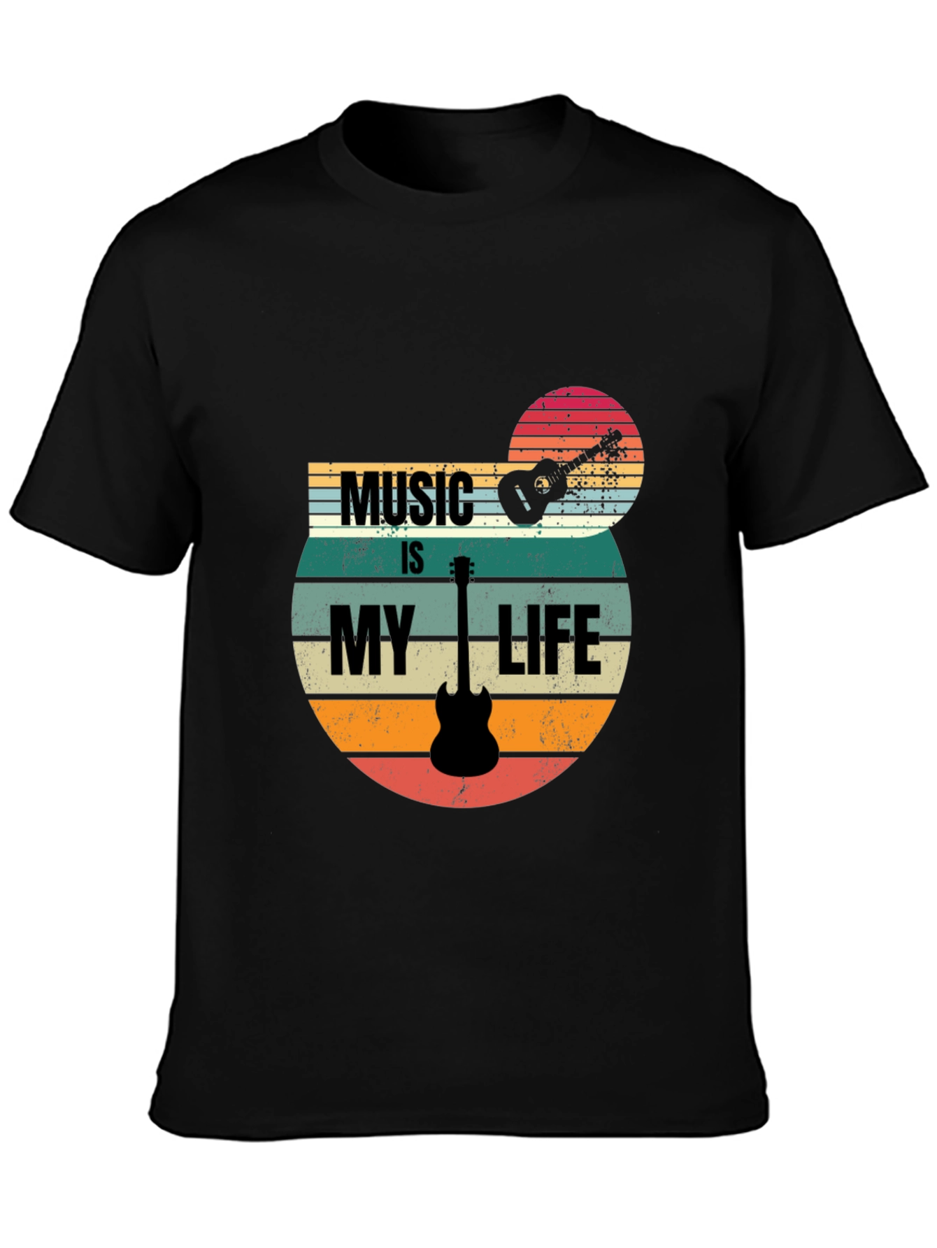Music is My Life Graphic Tee