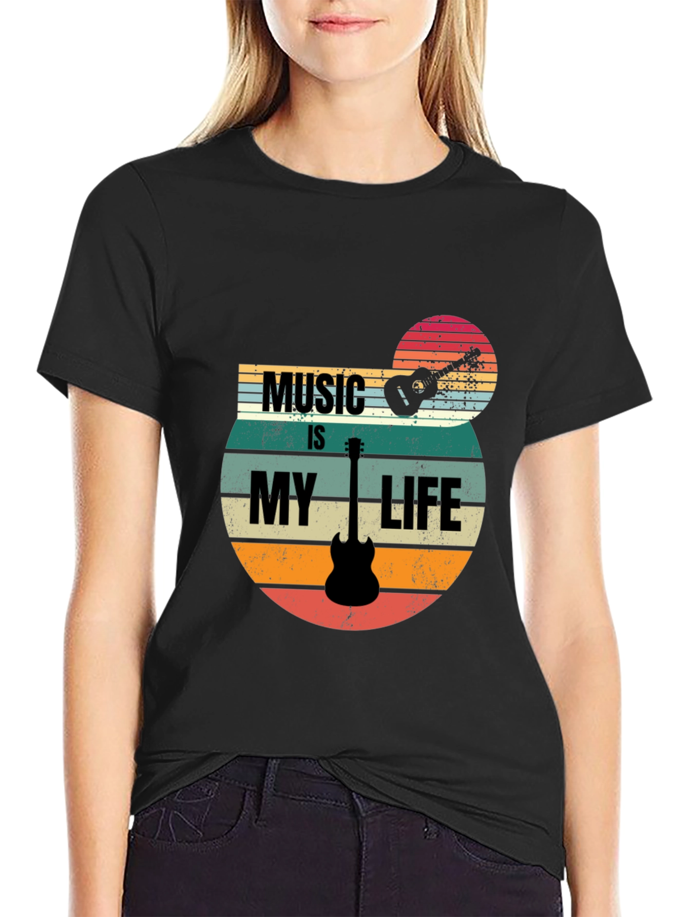 Music is My Life Graphic Tee