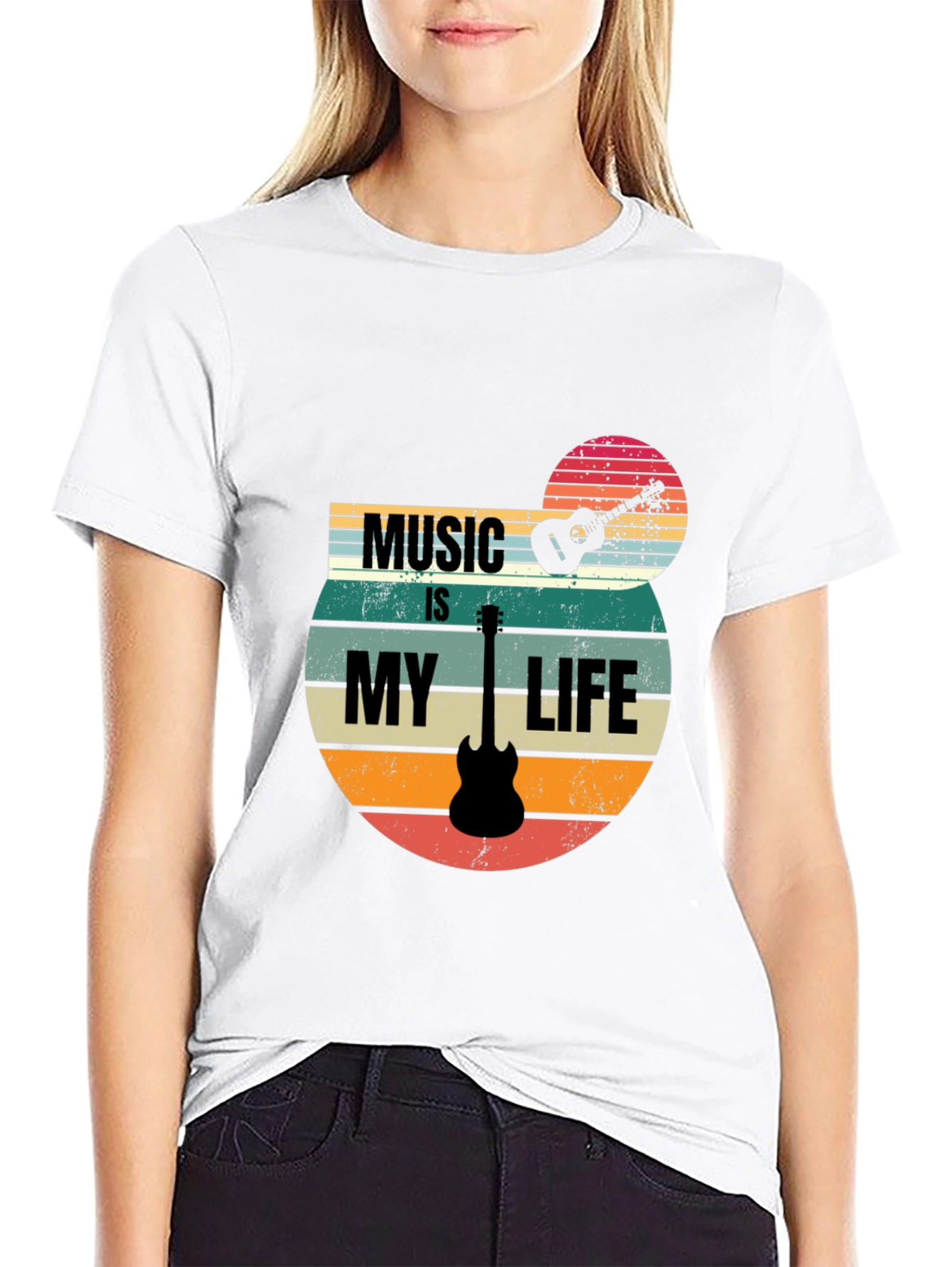 Music is My Life Graphic Tee