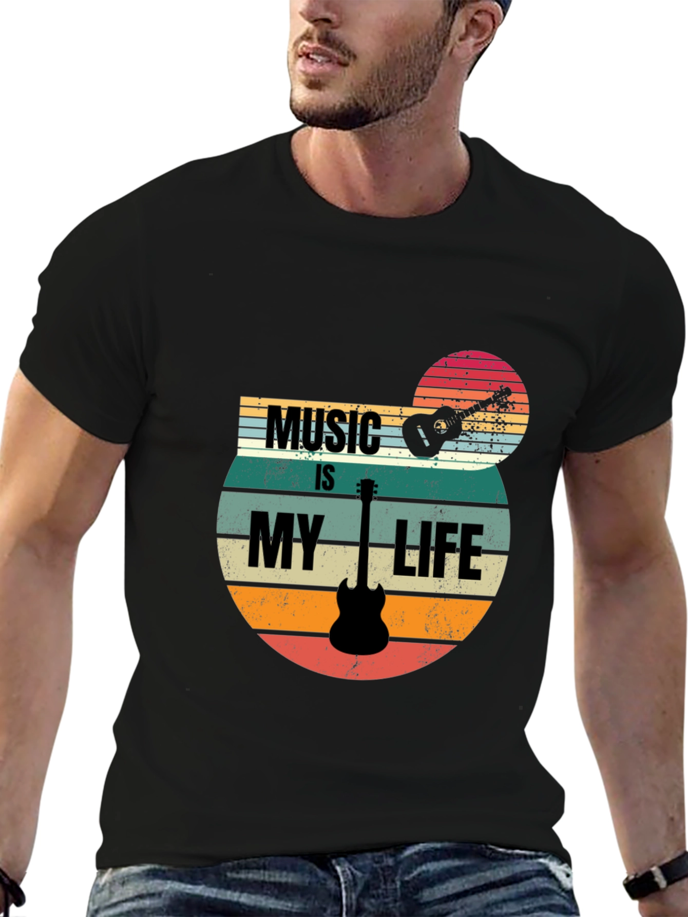 Music is My Life Graphic Tee