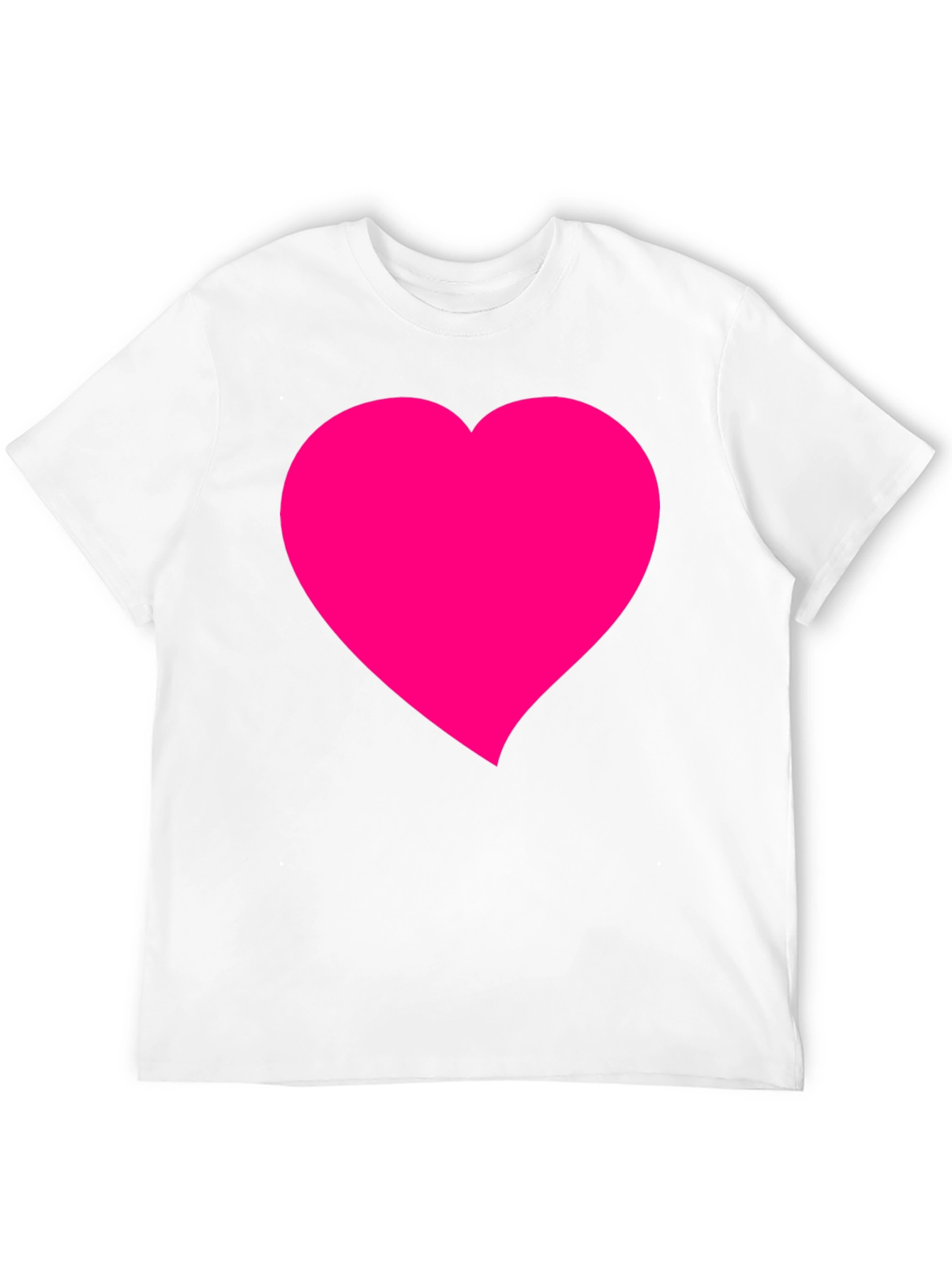 Heart Graphic Black T-Shirt