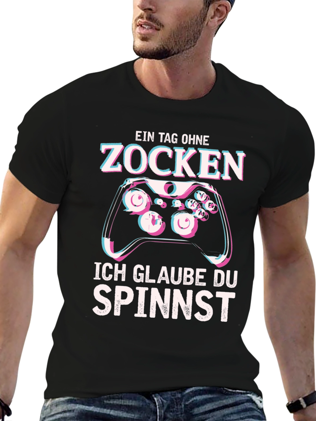 Gamer T-Shirt - Zocken Design
