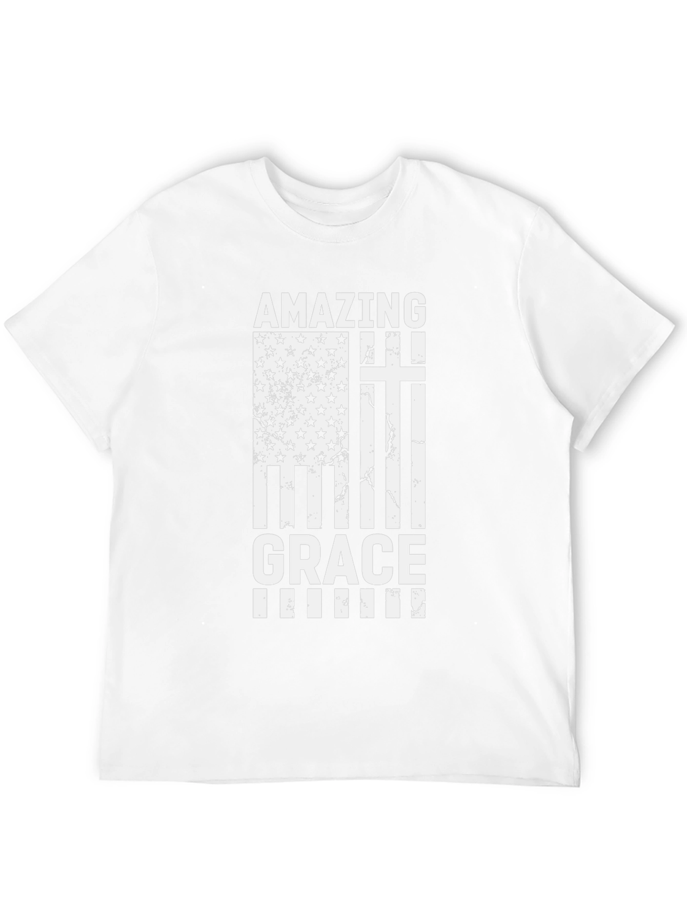 Amazing Grace Patriotic Christian T-Shirt