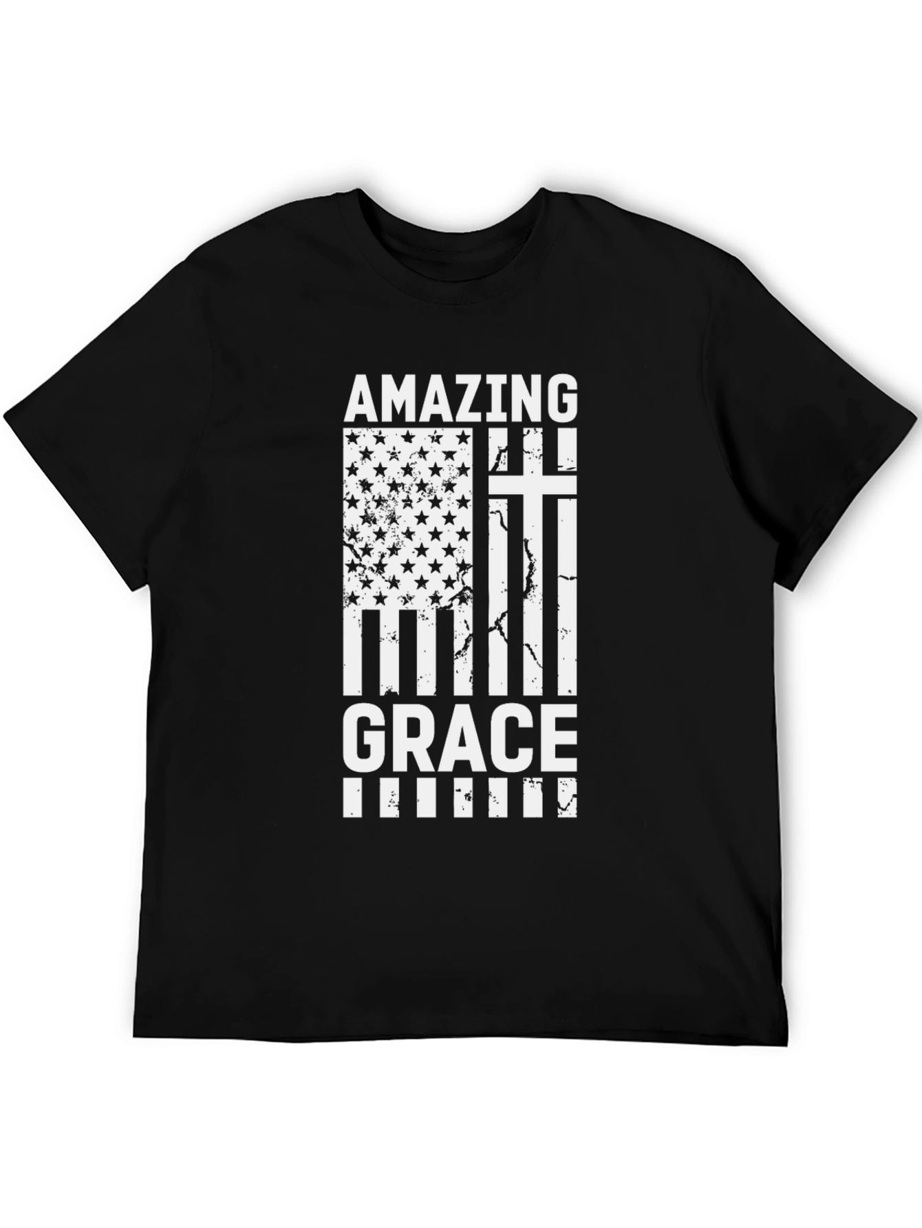 Amazing Grace Patriotic Christian T-Shirt
