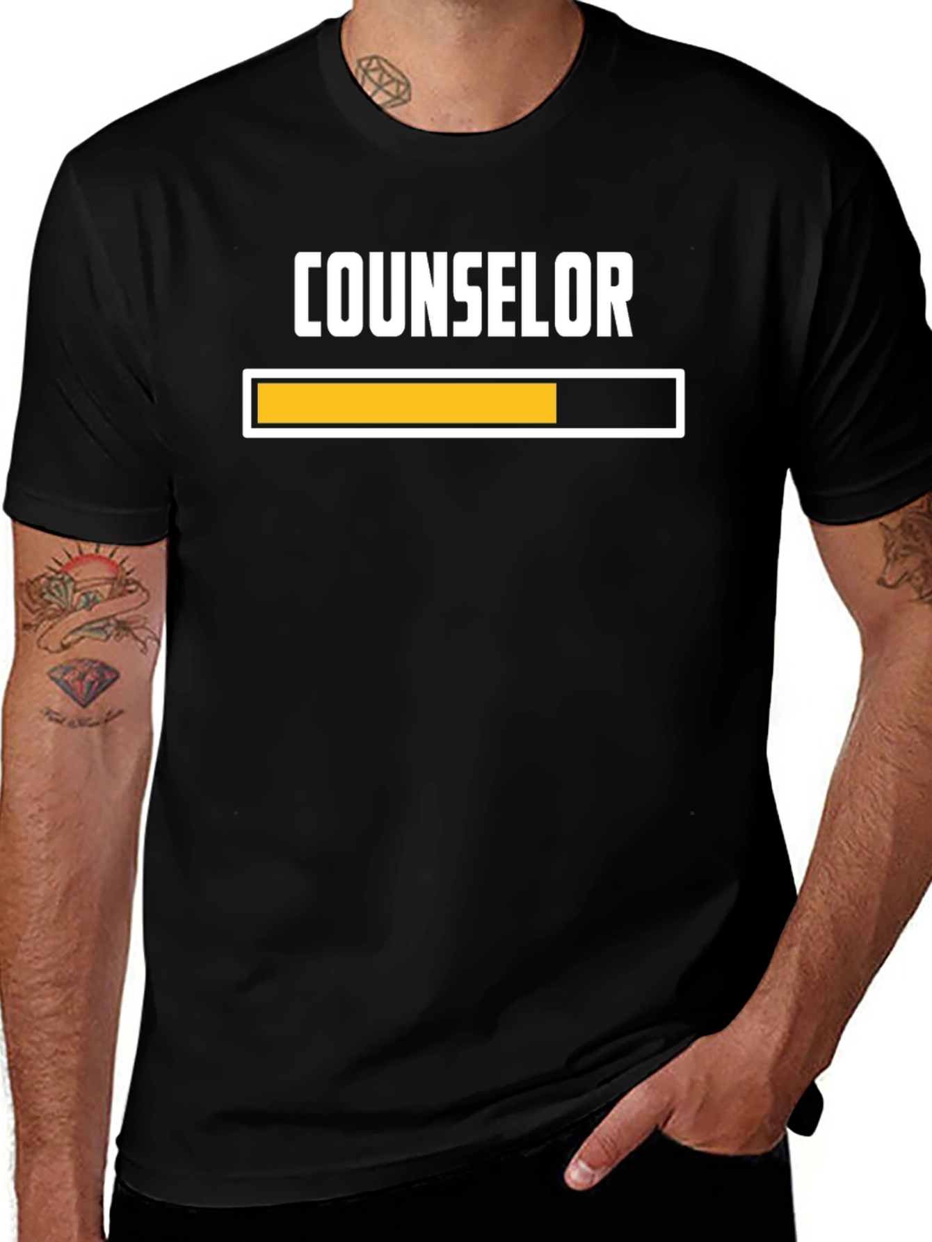 Counselor Loading Funny Graphic T-Shirt