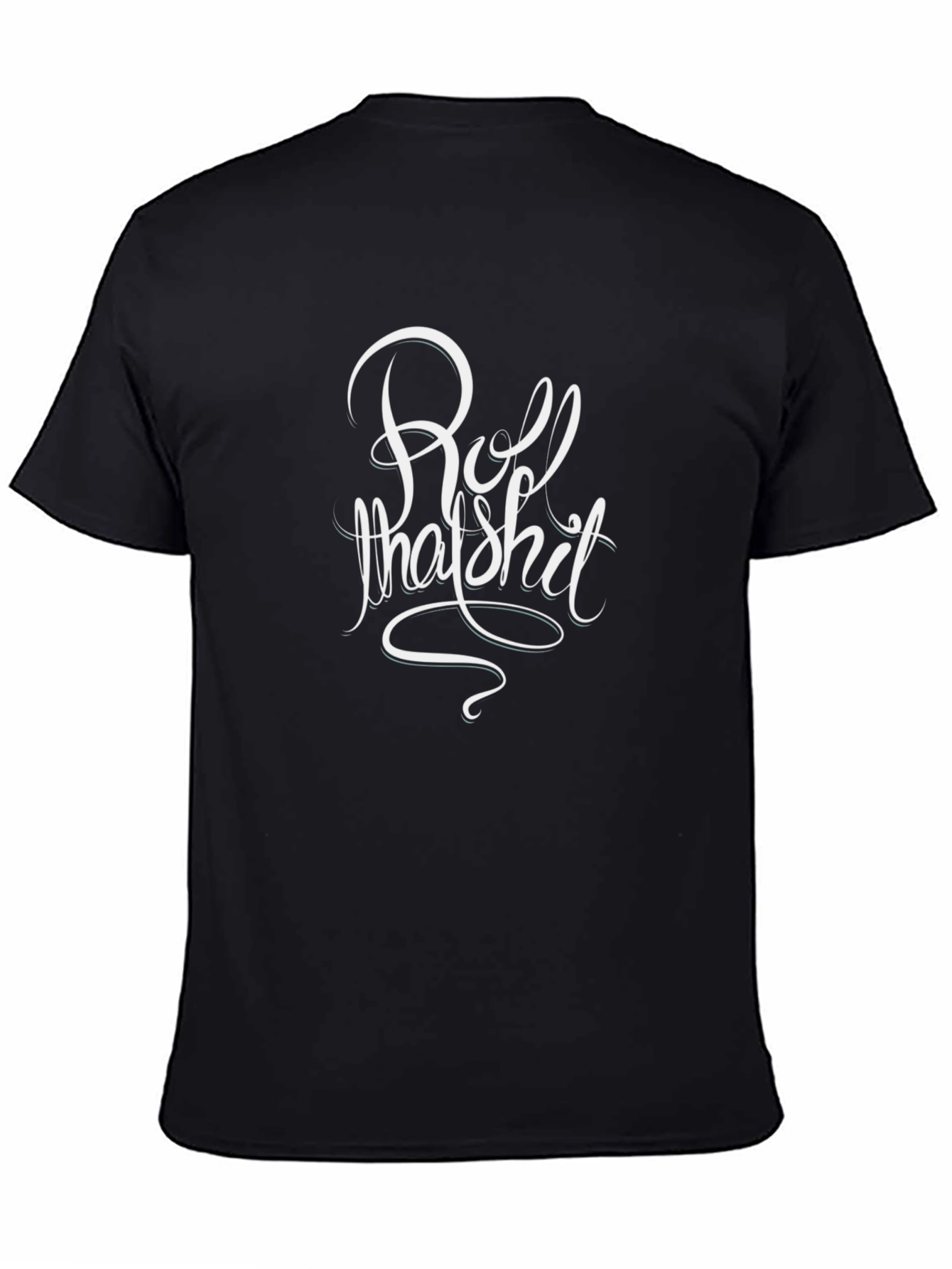 Roll That Shit Graphic Tee - Classic Black