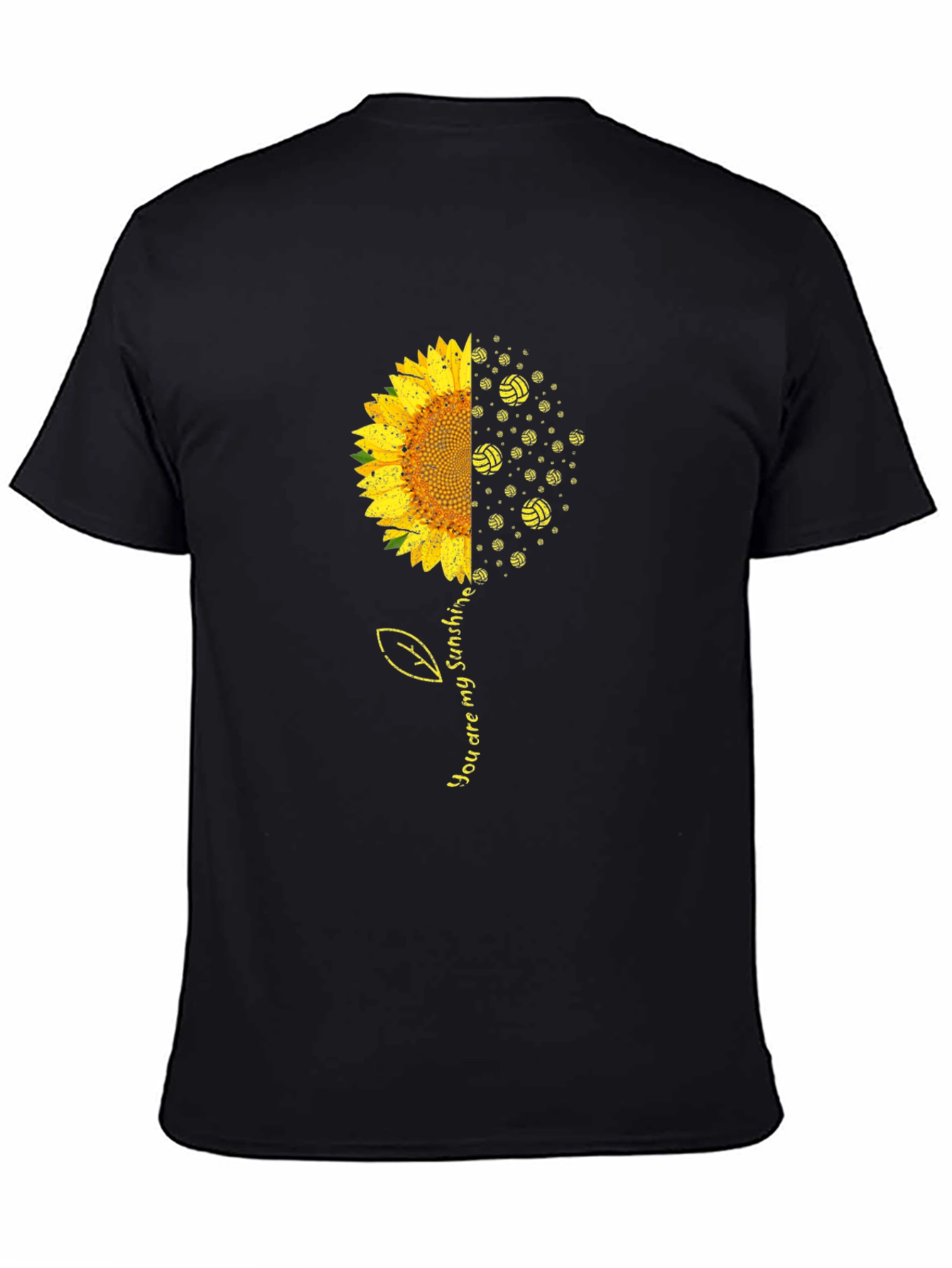 Sunflower Volleyball T-Shirt - You Are My Sunshine