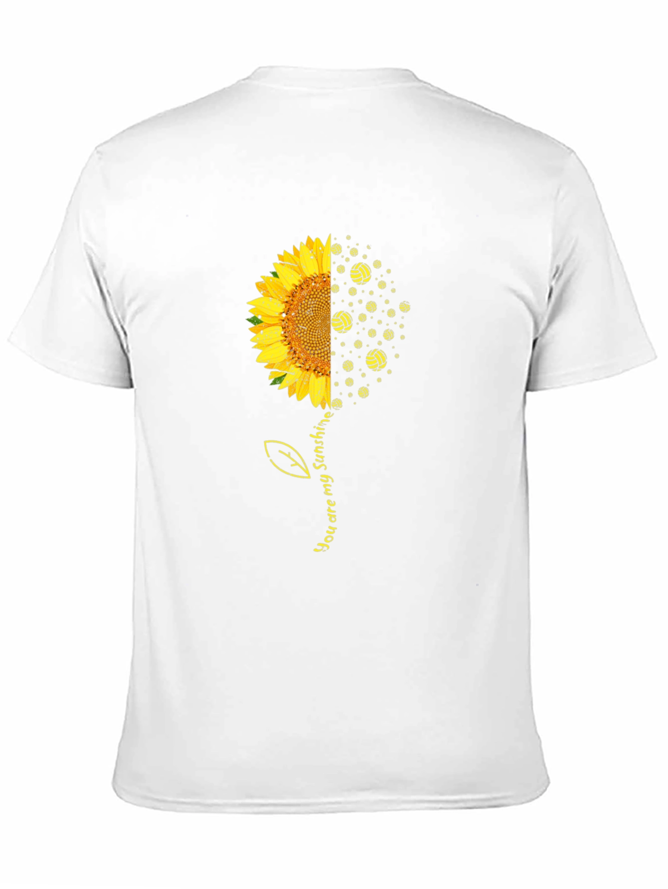Sunflower Volleyball T-Shirt - You Are My Sunshine