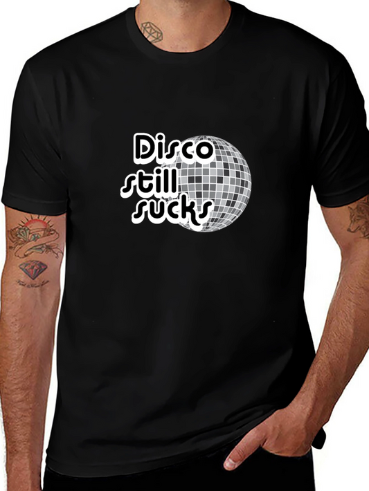 Disco Still Sucks Black T-Shirt