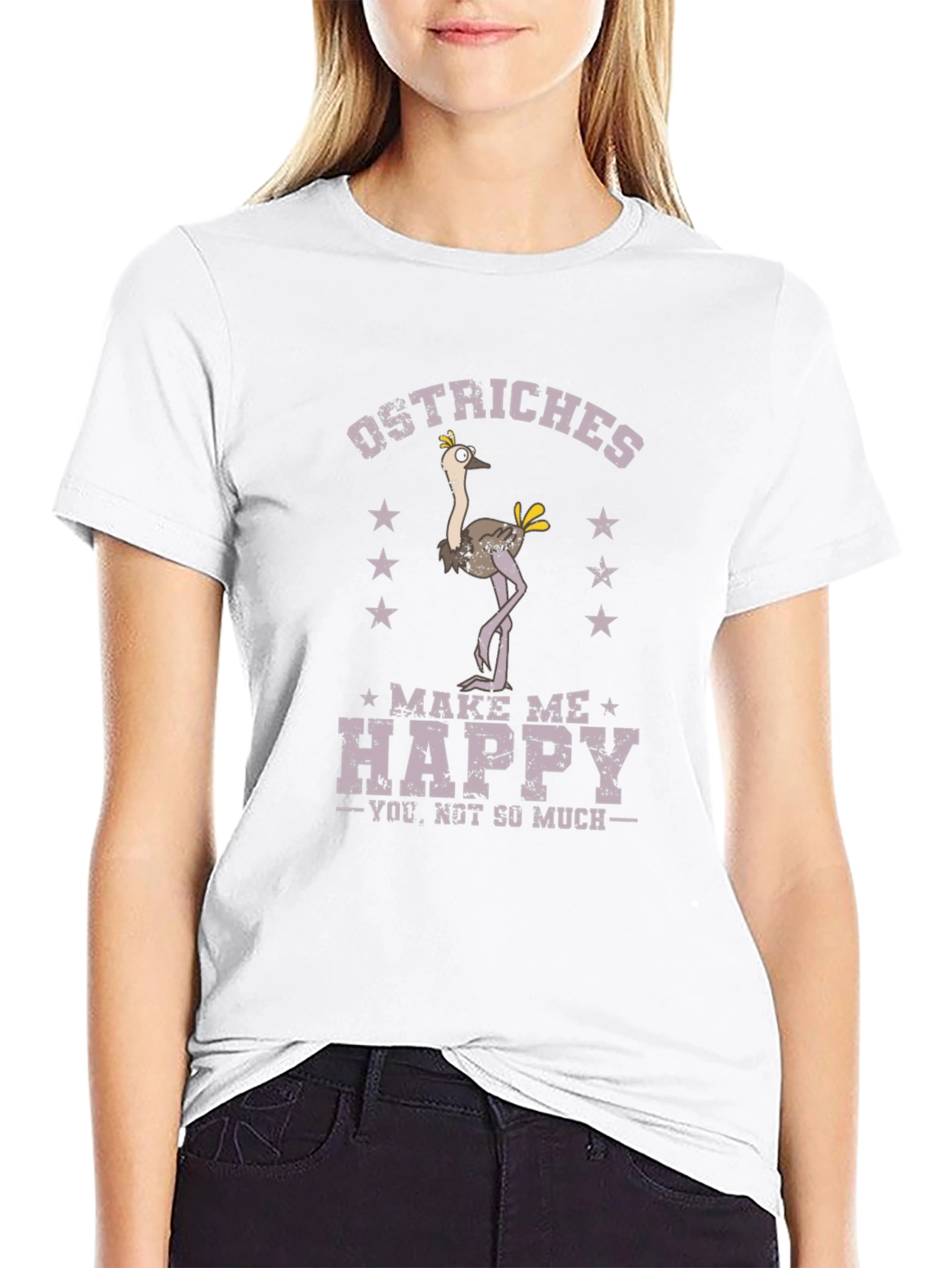 Ostrich Lover Graphic Tee - Humor T-Shirt