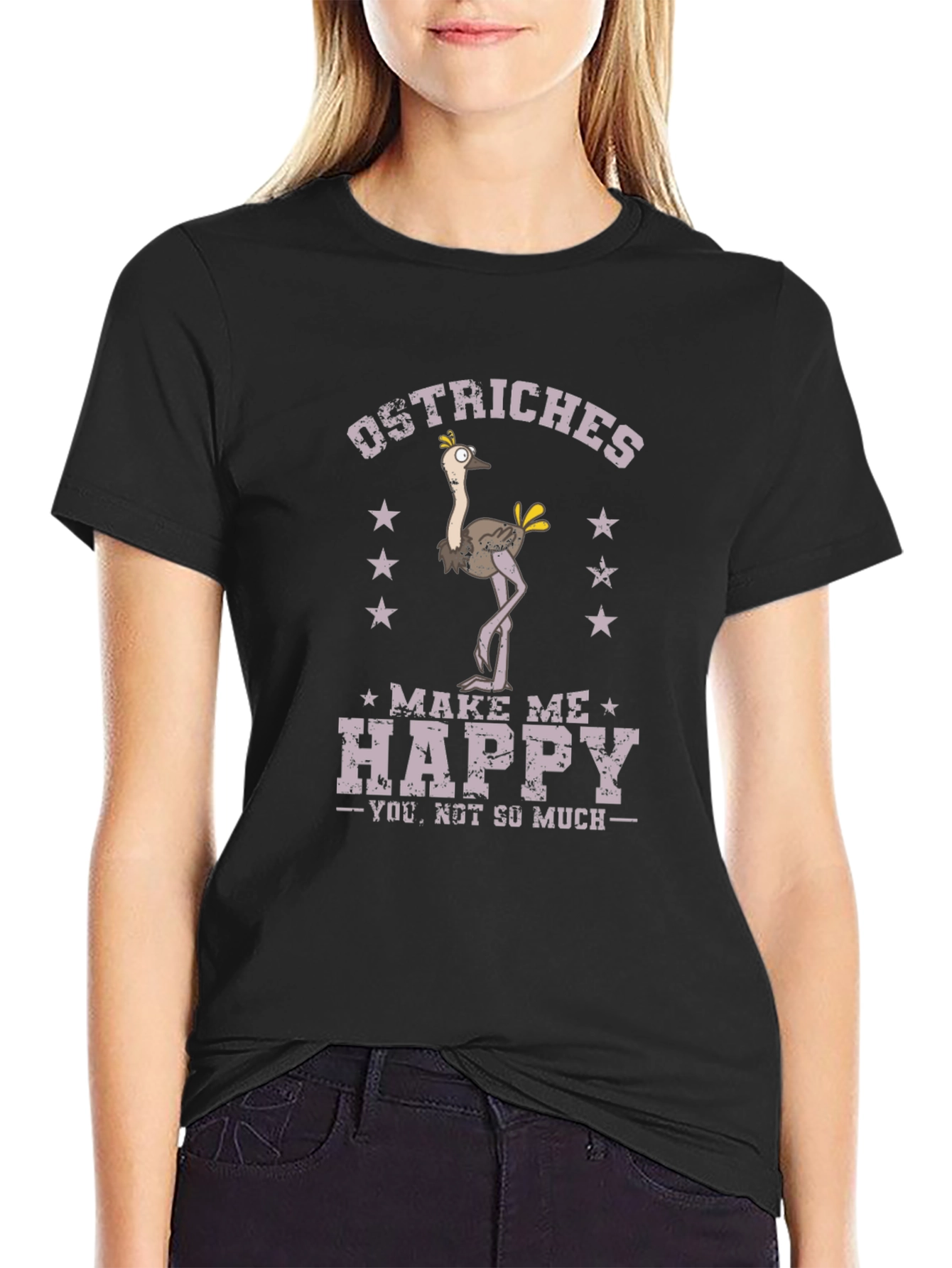 Ostrich Lover Graphic Tee - Humor T-Shirt