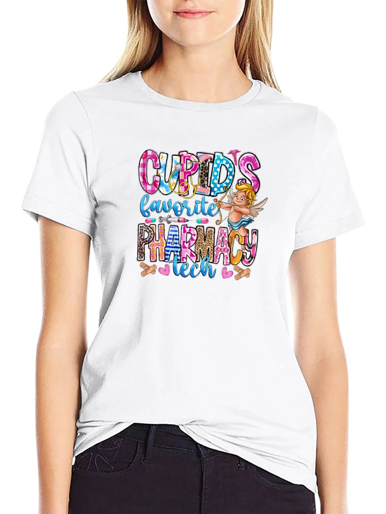 Cupids Favorite Pharmacy Tech T-Shirt