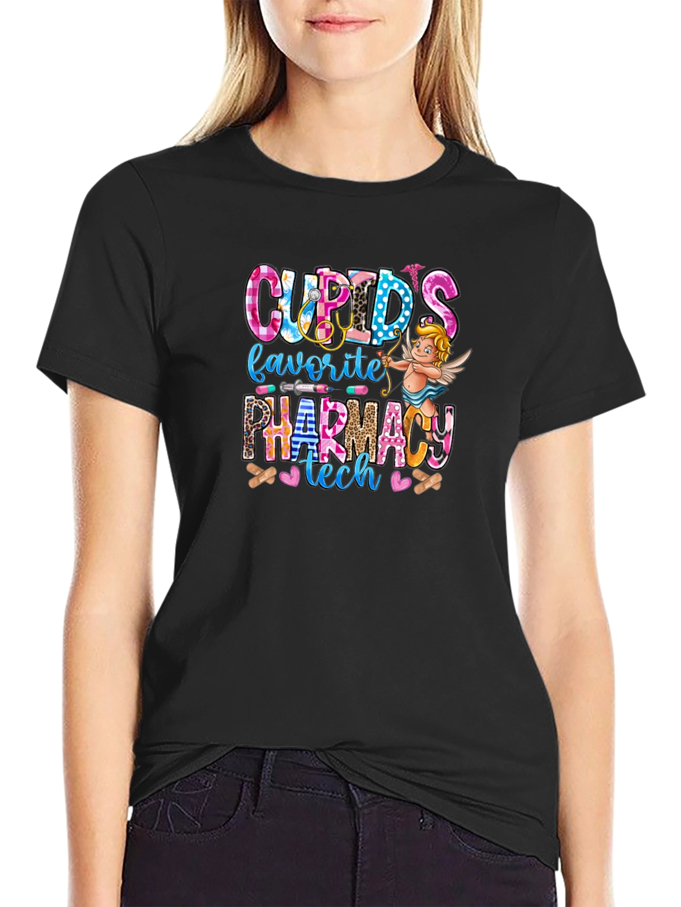 Cupids Favorite Pharmacy Tech T-Shirt