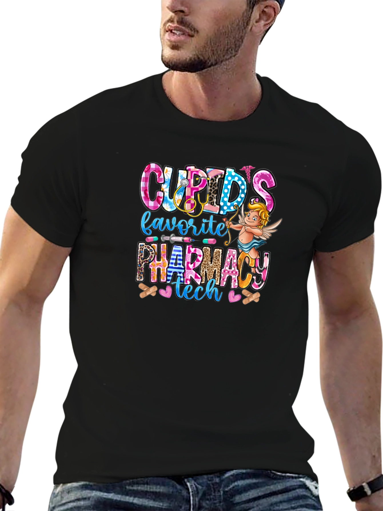 Cupids Favorite Pharmacy Tech T-Shirt