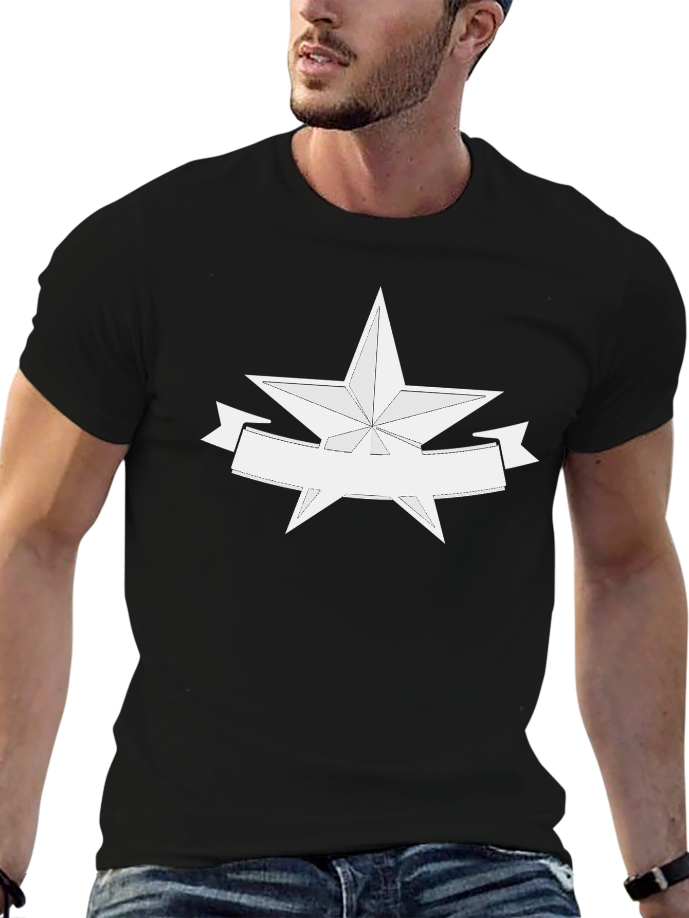 Star Banner Graphic T-Shirt