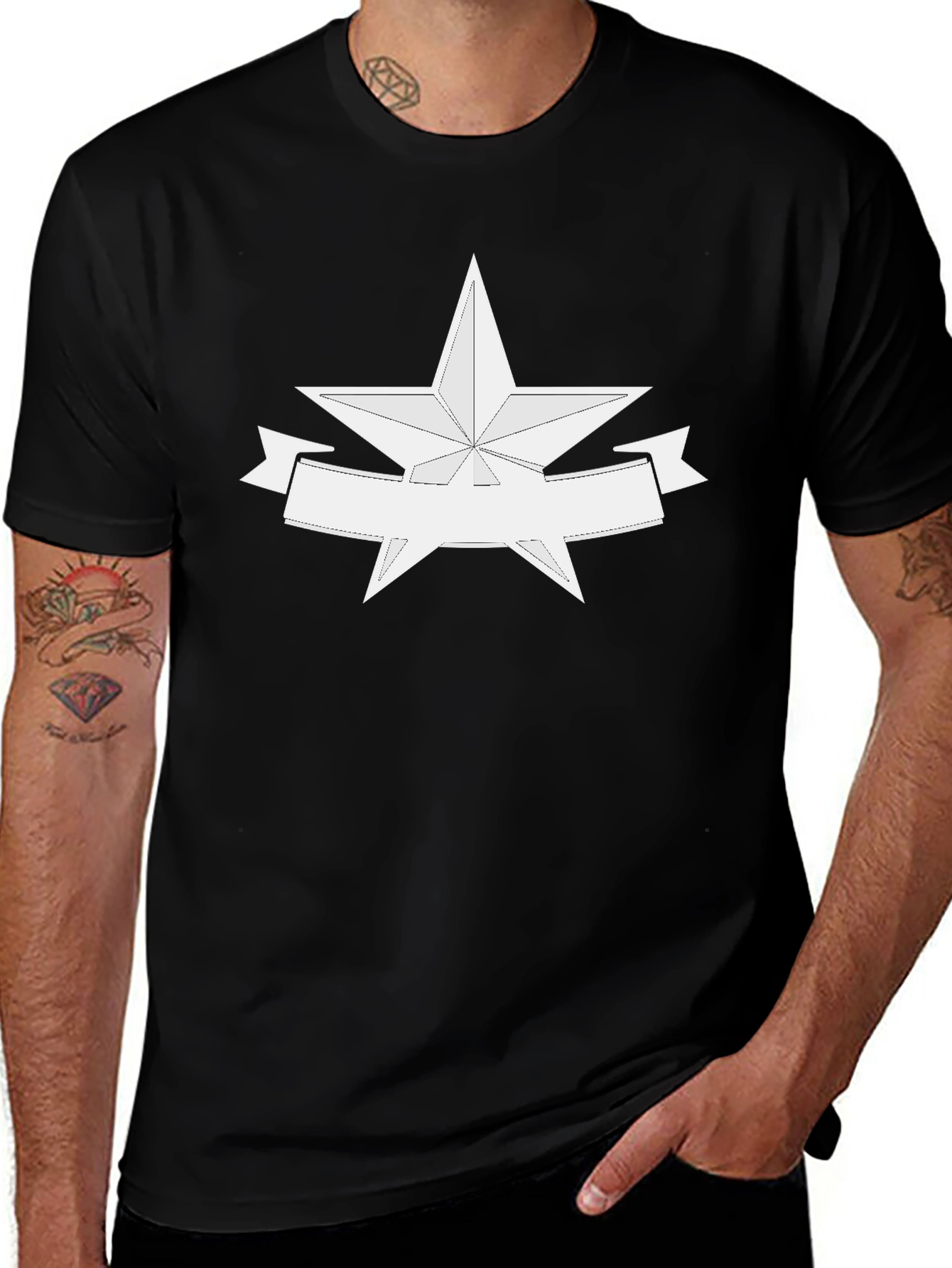 Star Banner Graphic T-Shirt