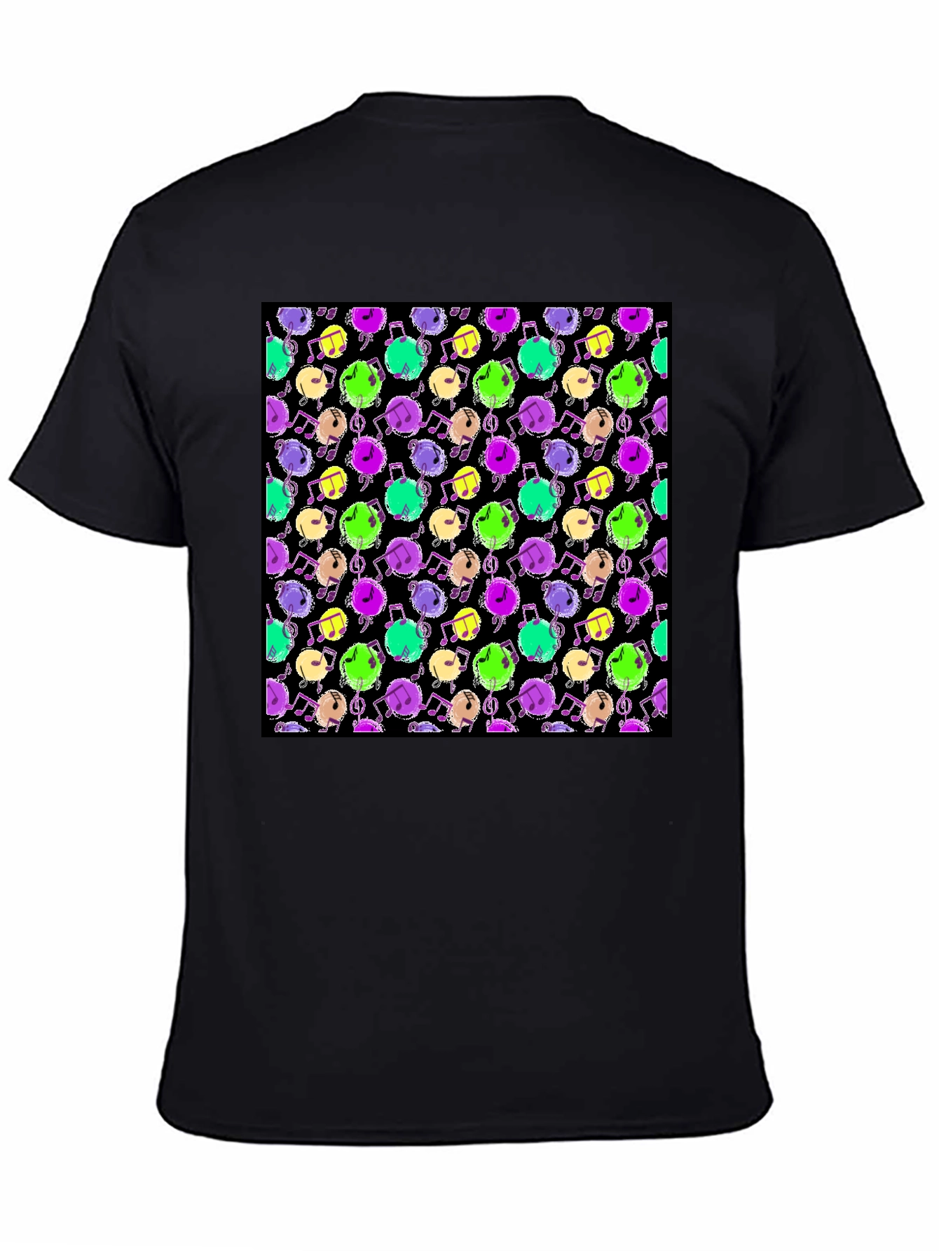 Music Notes Pattern Tee