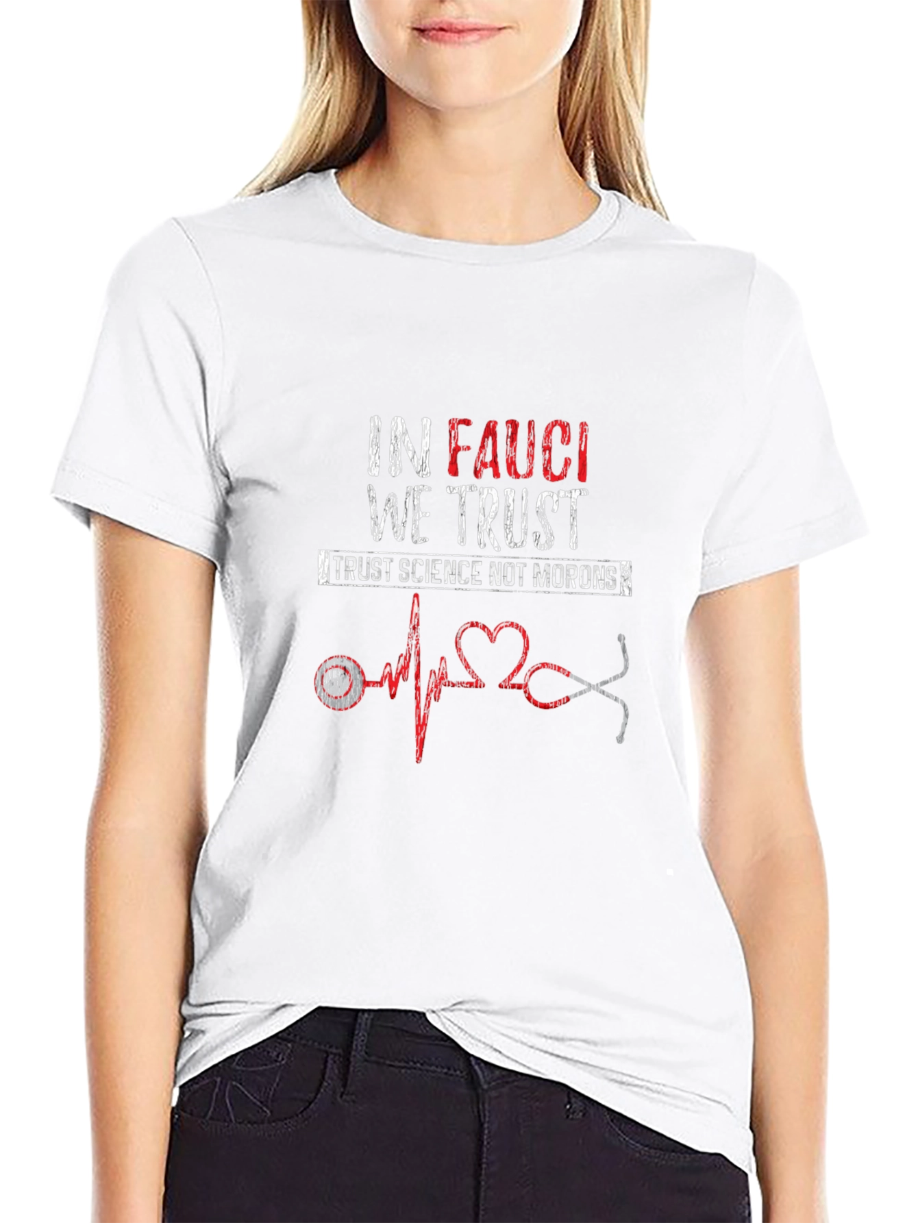 In Fauci We Trust Graphic Tee