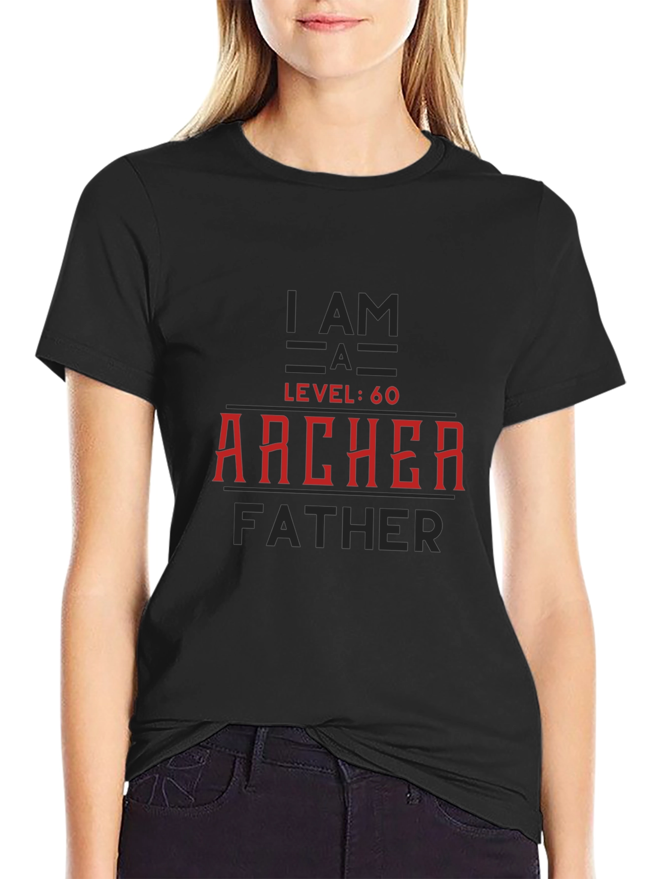 Archer Father Level 60 Graphic Tee
