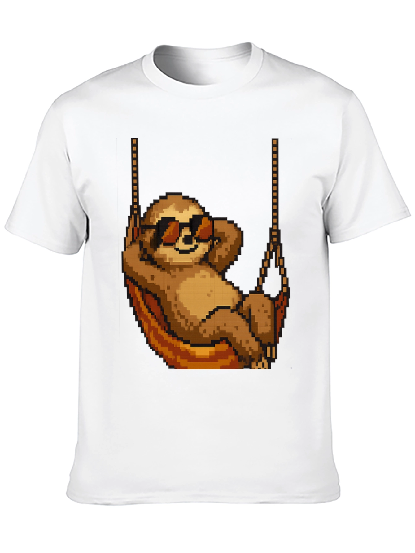 Pixel Sloth T-Shirt - Chill Mode Activated