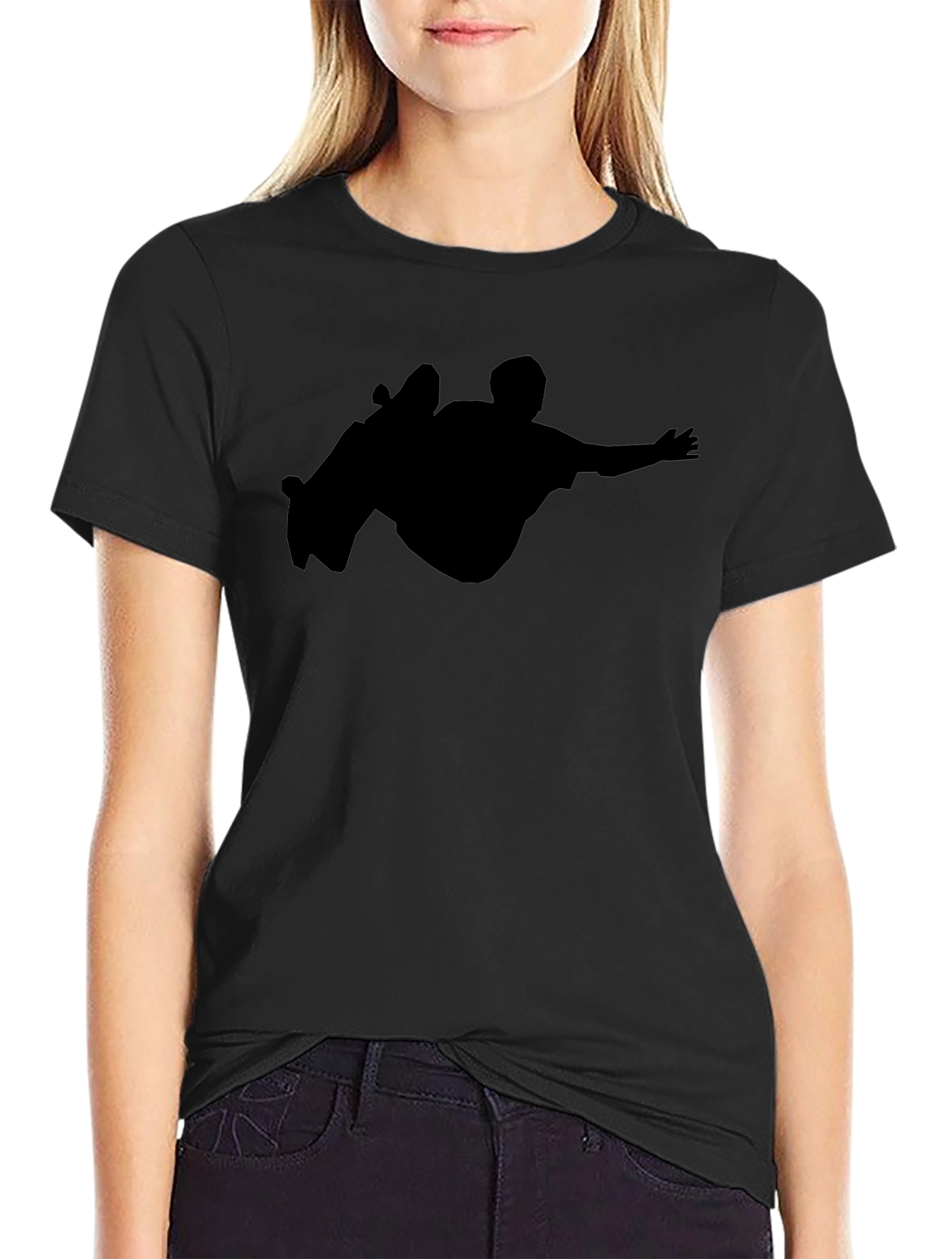 Skateboarder Silhouette T-Shirt - Cool Graphic Tee
