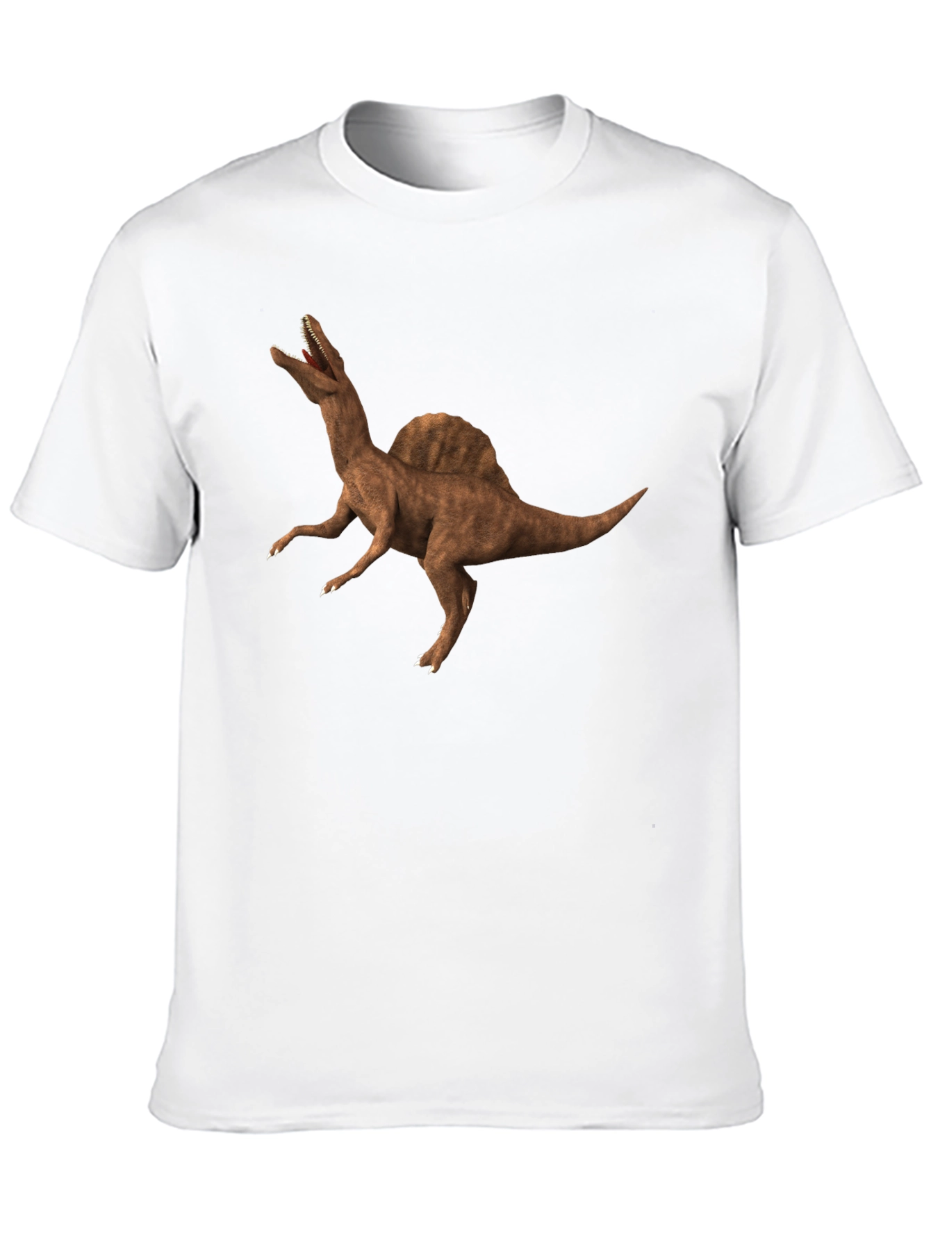 Dinosaur Print Black Tee