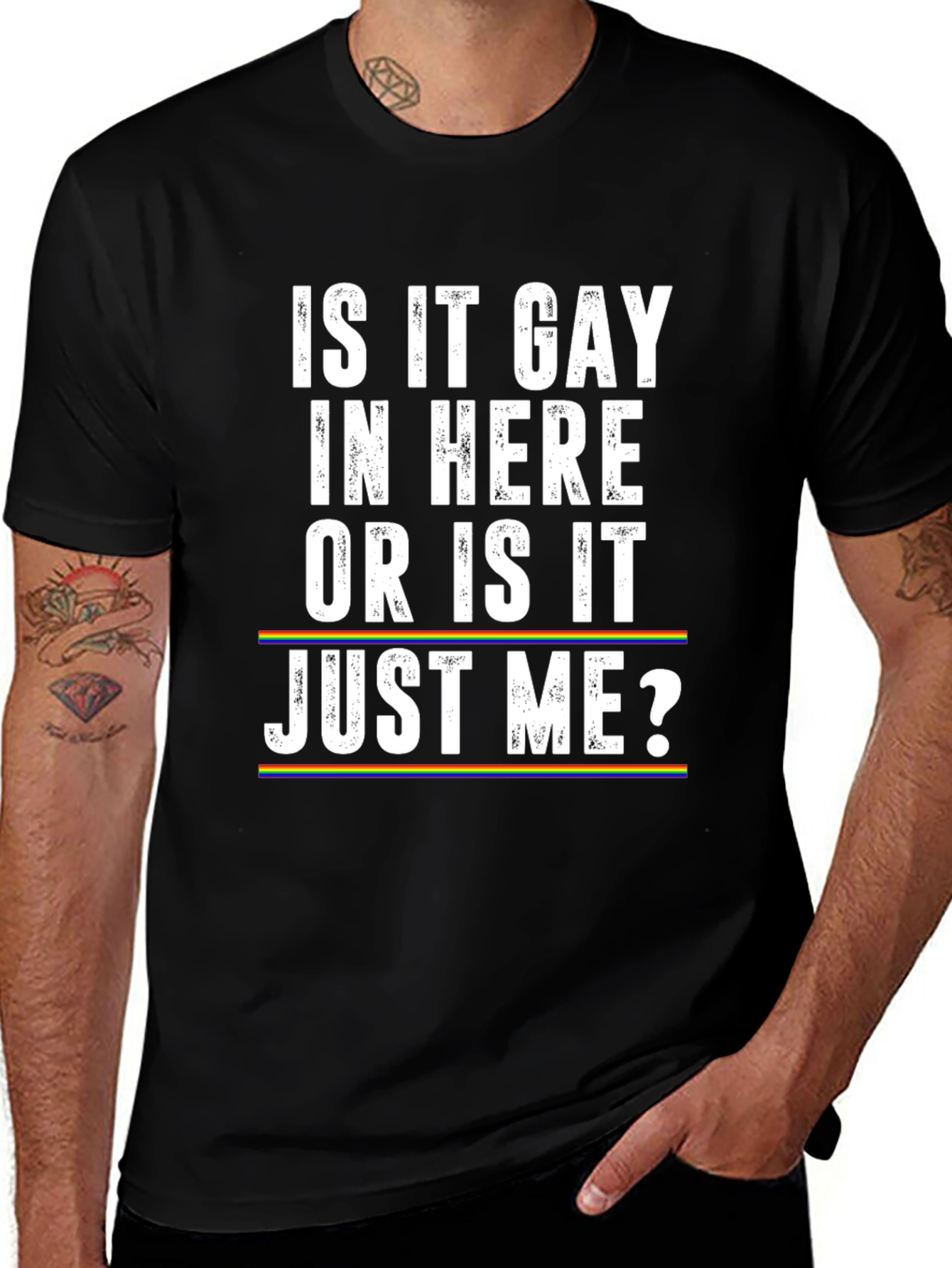 Gay Pride T-Shirt - Funny LGBTQ Rainbow Tee
