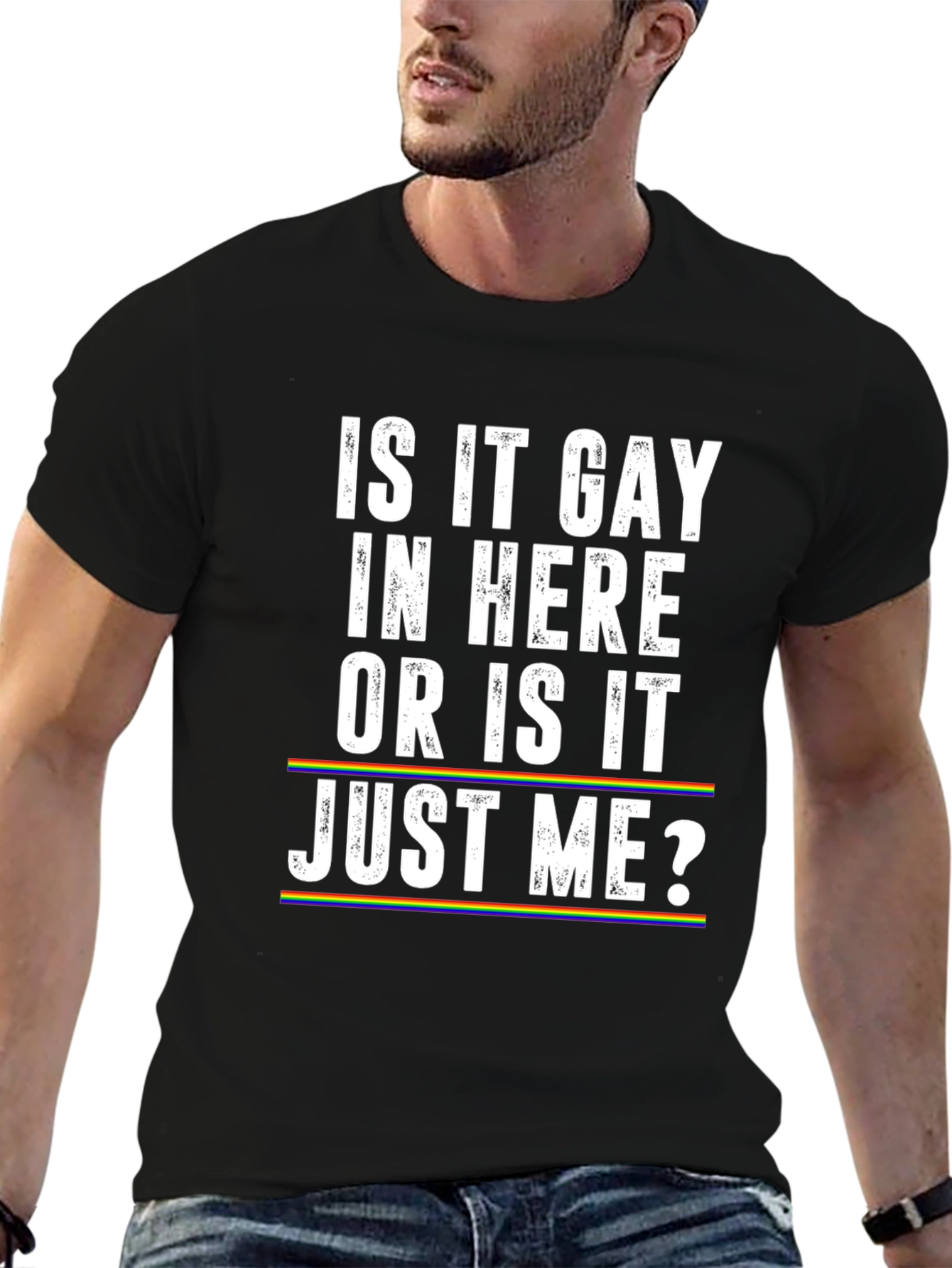Gay Pride T-Shirt - Funny LGBTQ Rainbow Tee