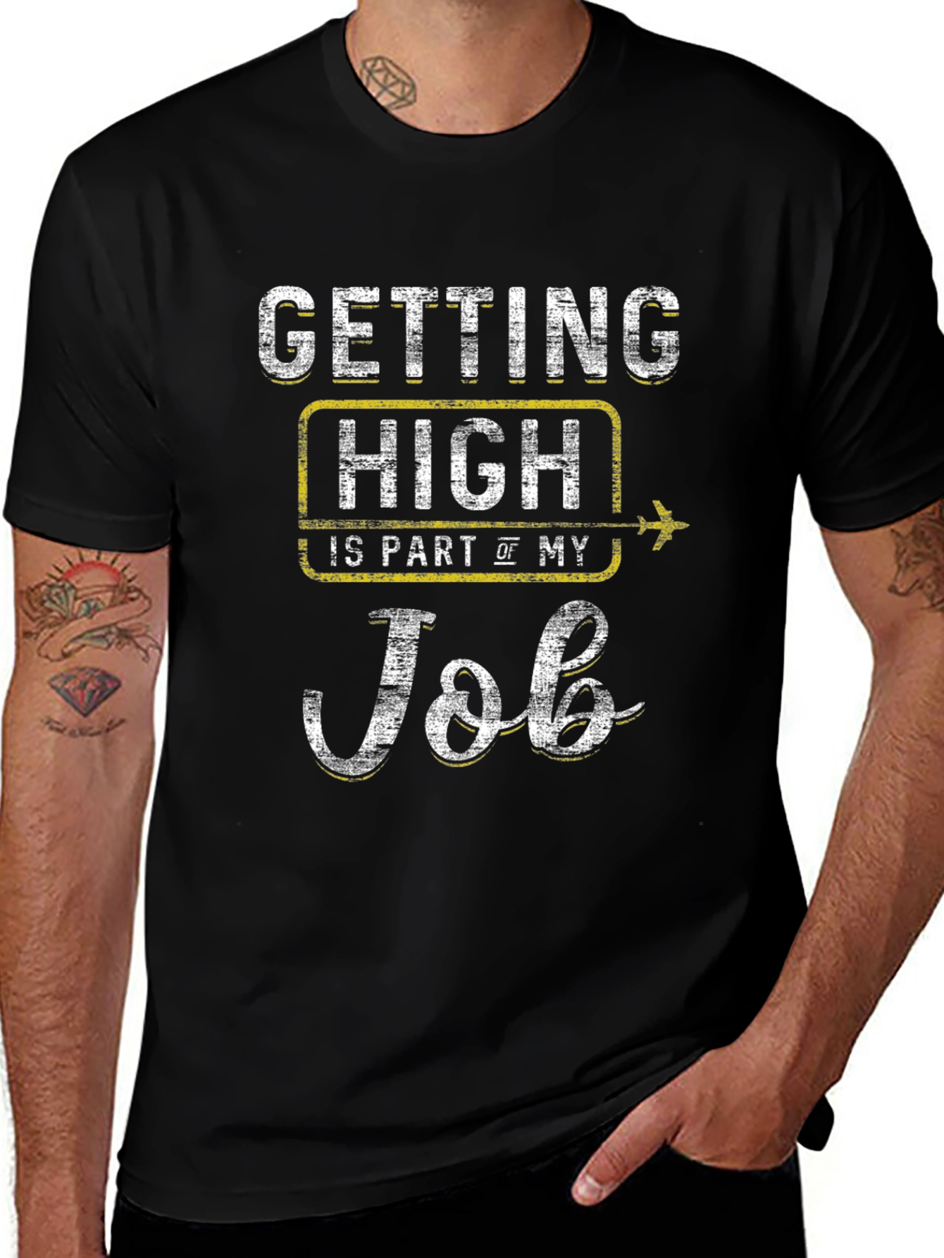Getting High Is Part Of My Job T-Shirt