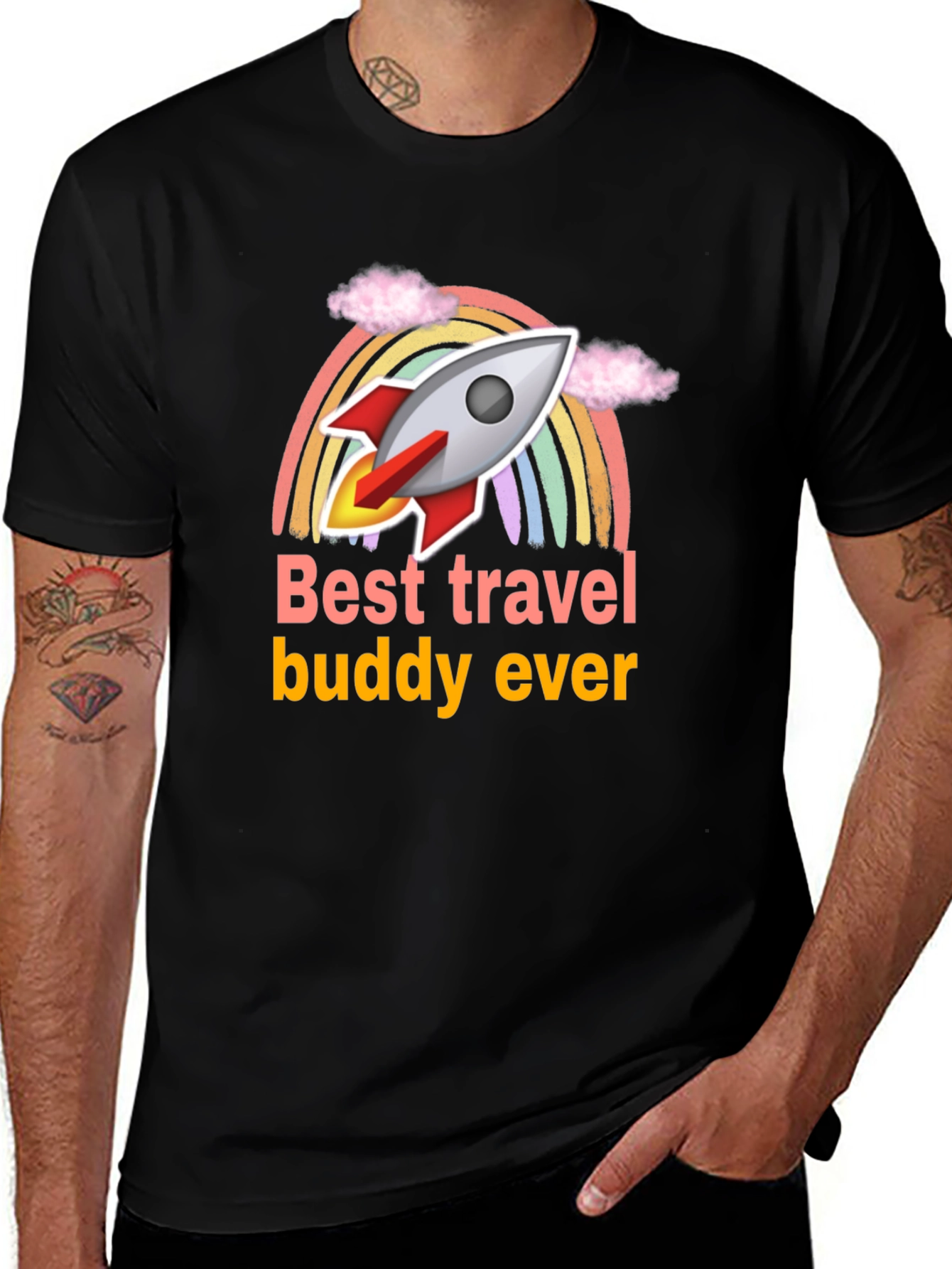 Travel Buddy Rocket T-Shirt