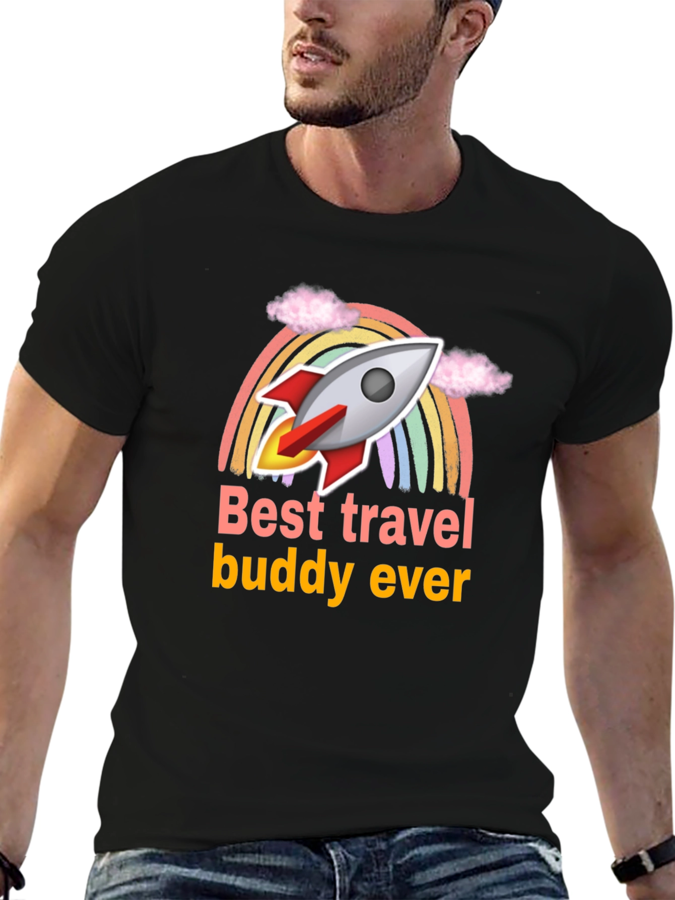 Travel Buddy Rocket T-Shirt