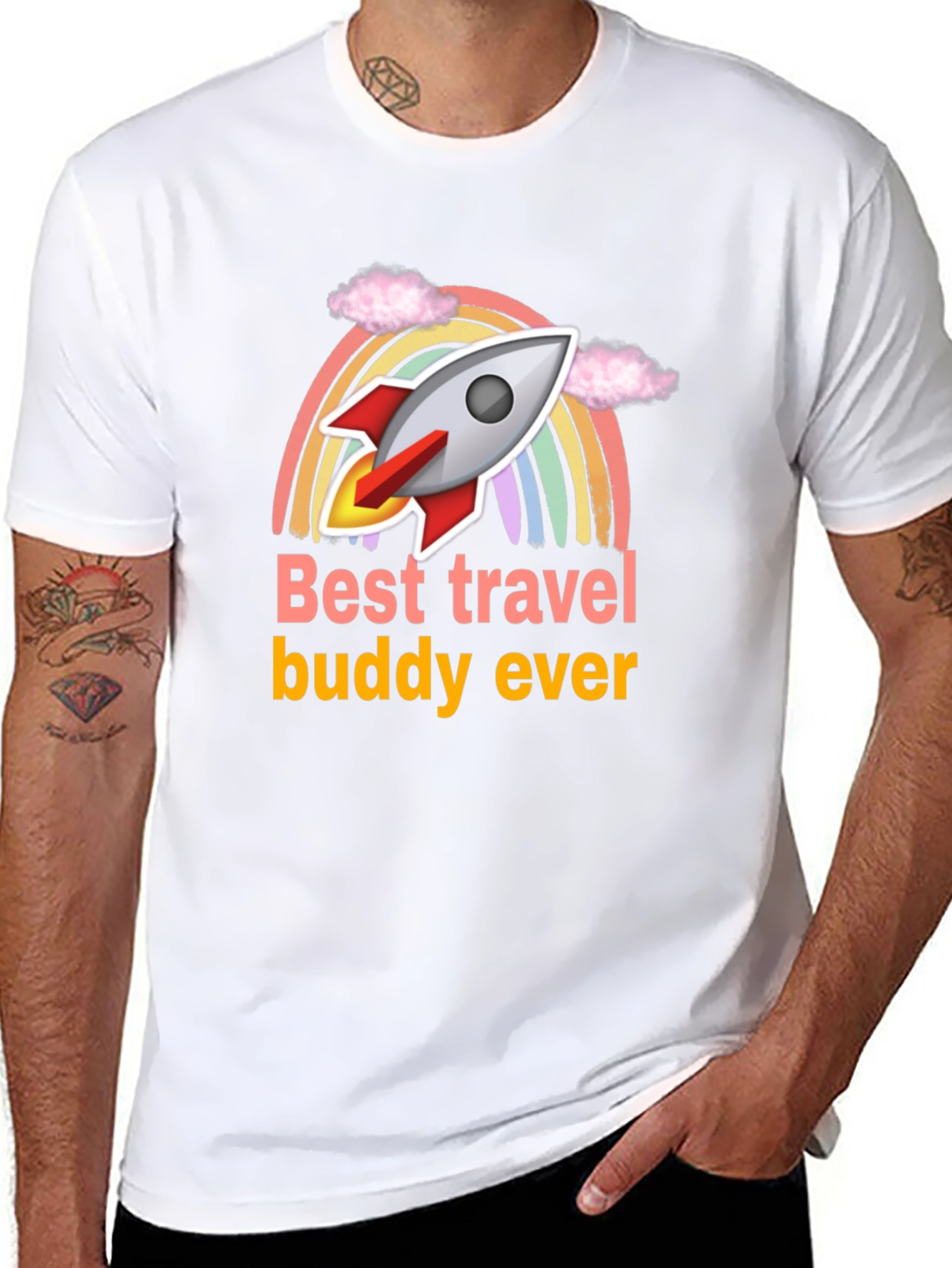 Travel Buddy Rocket T-Shirt