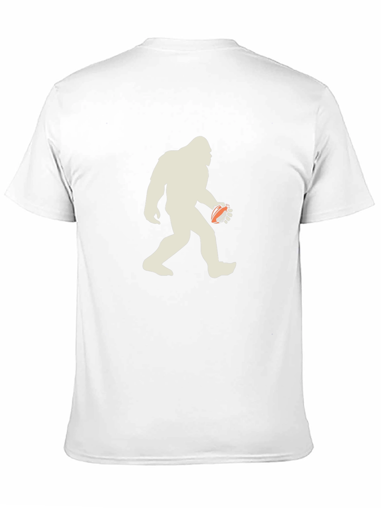 Bigfoot Football Black T-Shirt