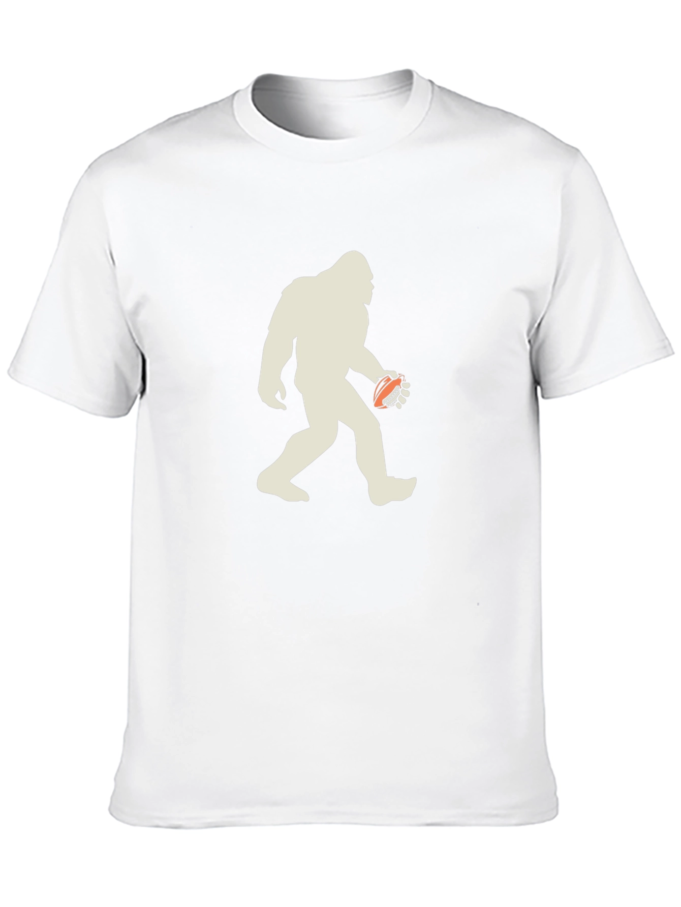 Bigfoot Football Black T-Shirt