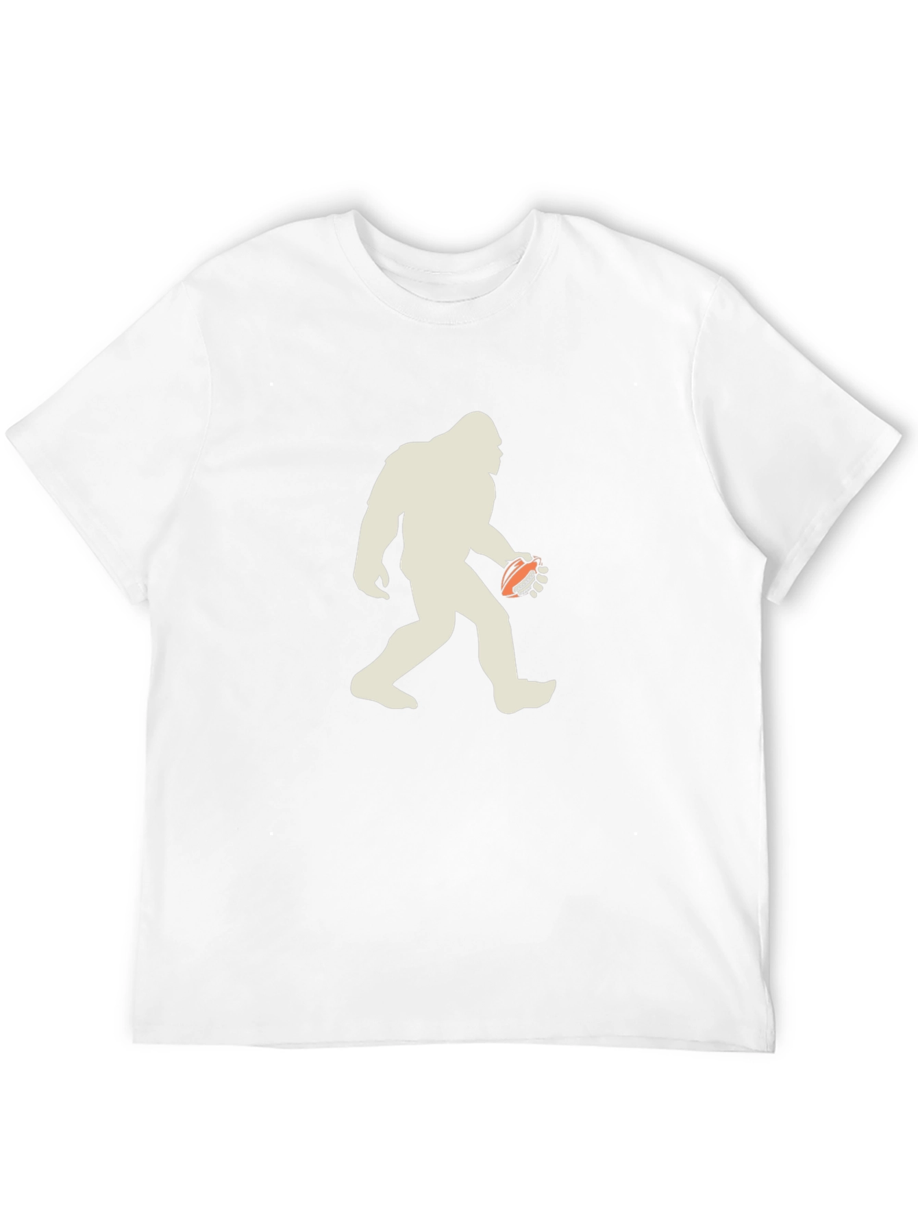 Bigfoot Football Black T-Shirt