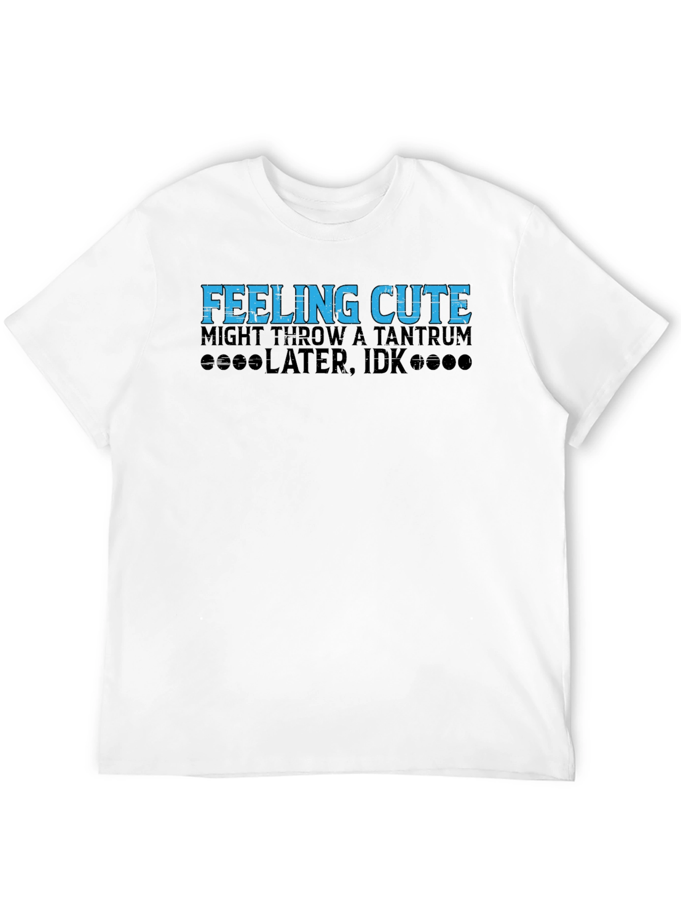Feeling Cute Might Throw a Tantrum T-Shirt