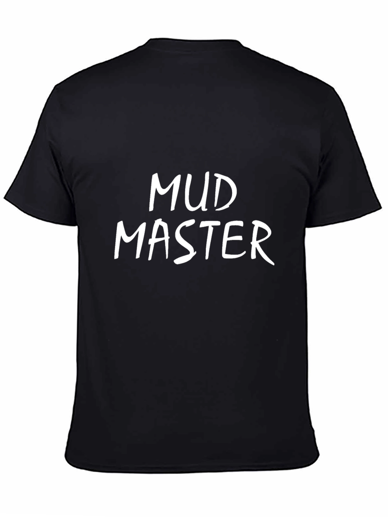 Mud Master Graphic Tee - Black Cotton T-Shirt