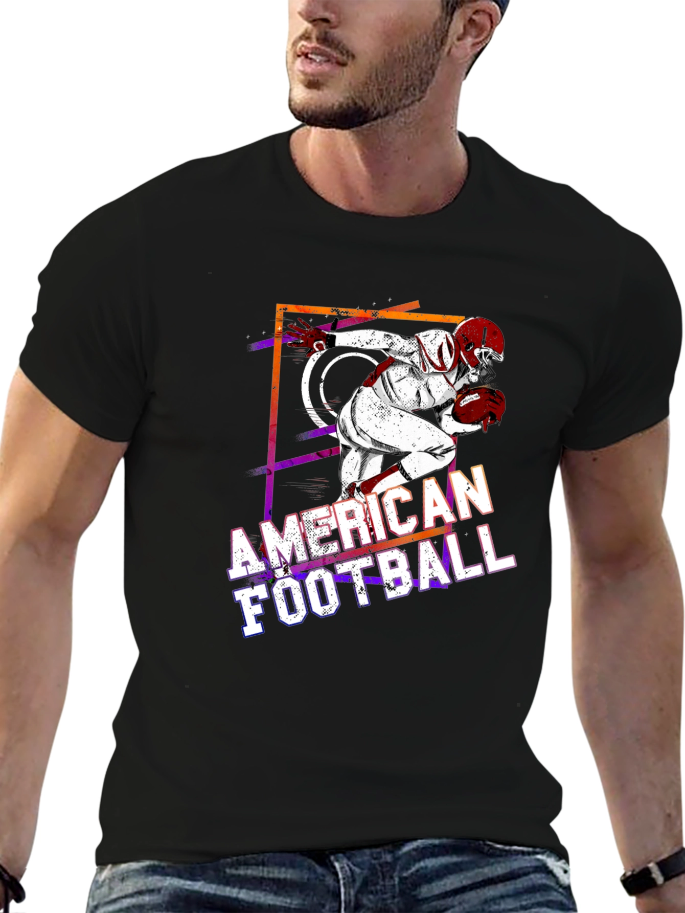 American Football Graphic Tee