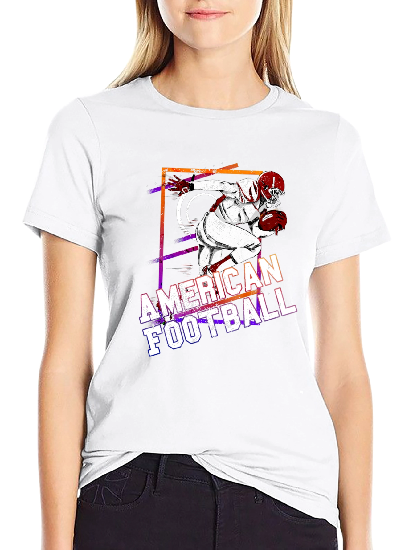 American Football Graphic Tee