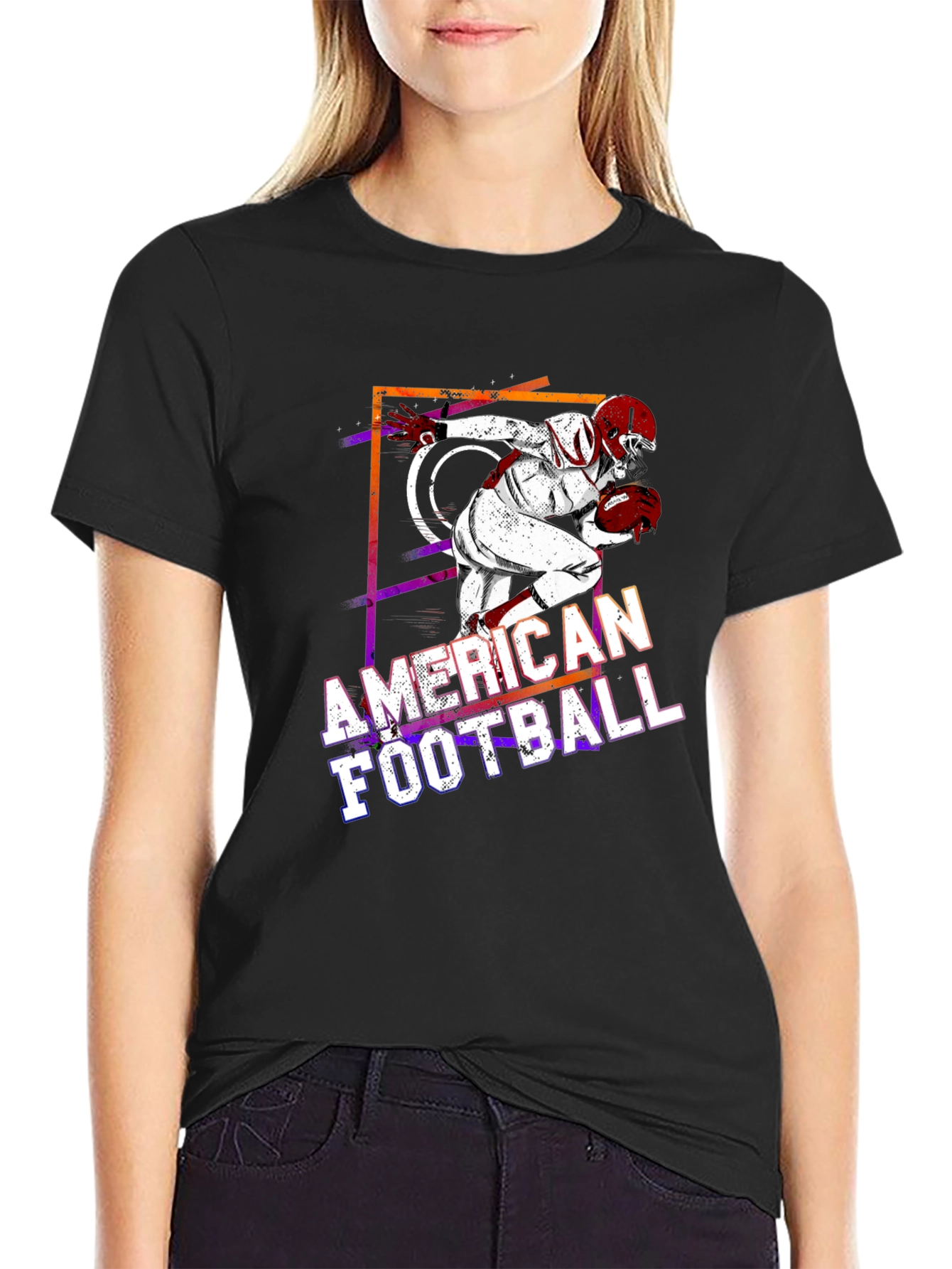 American Football Graphic Tee