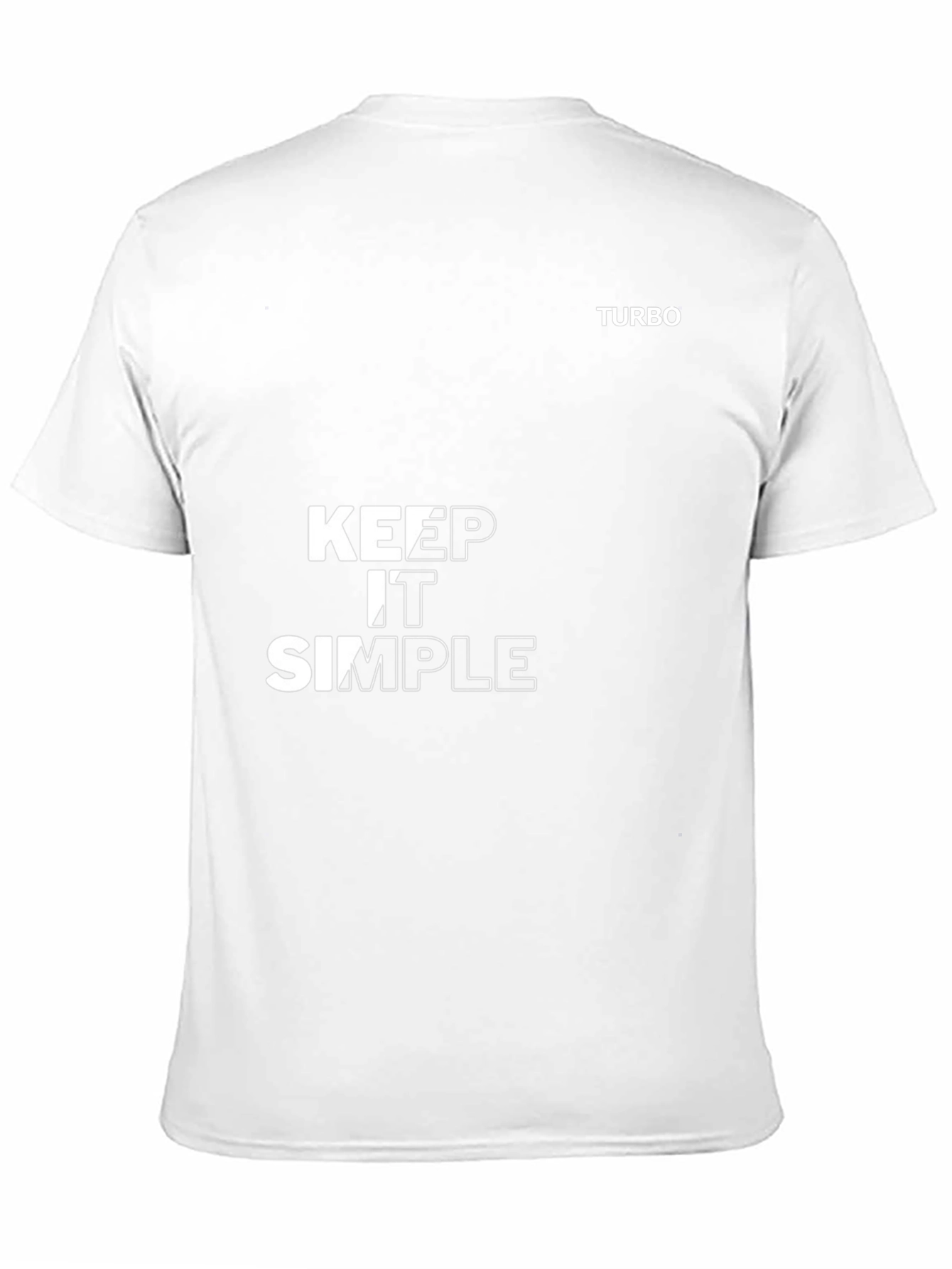 Keep It Simple Black T-Shirt