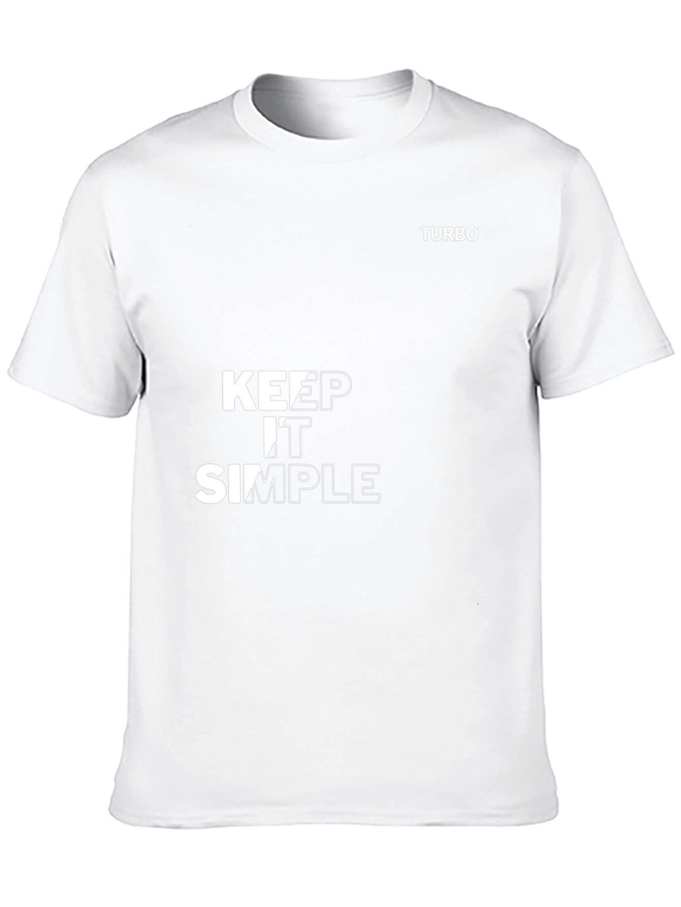 Keep It Simple Black T-Shirt